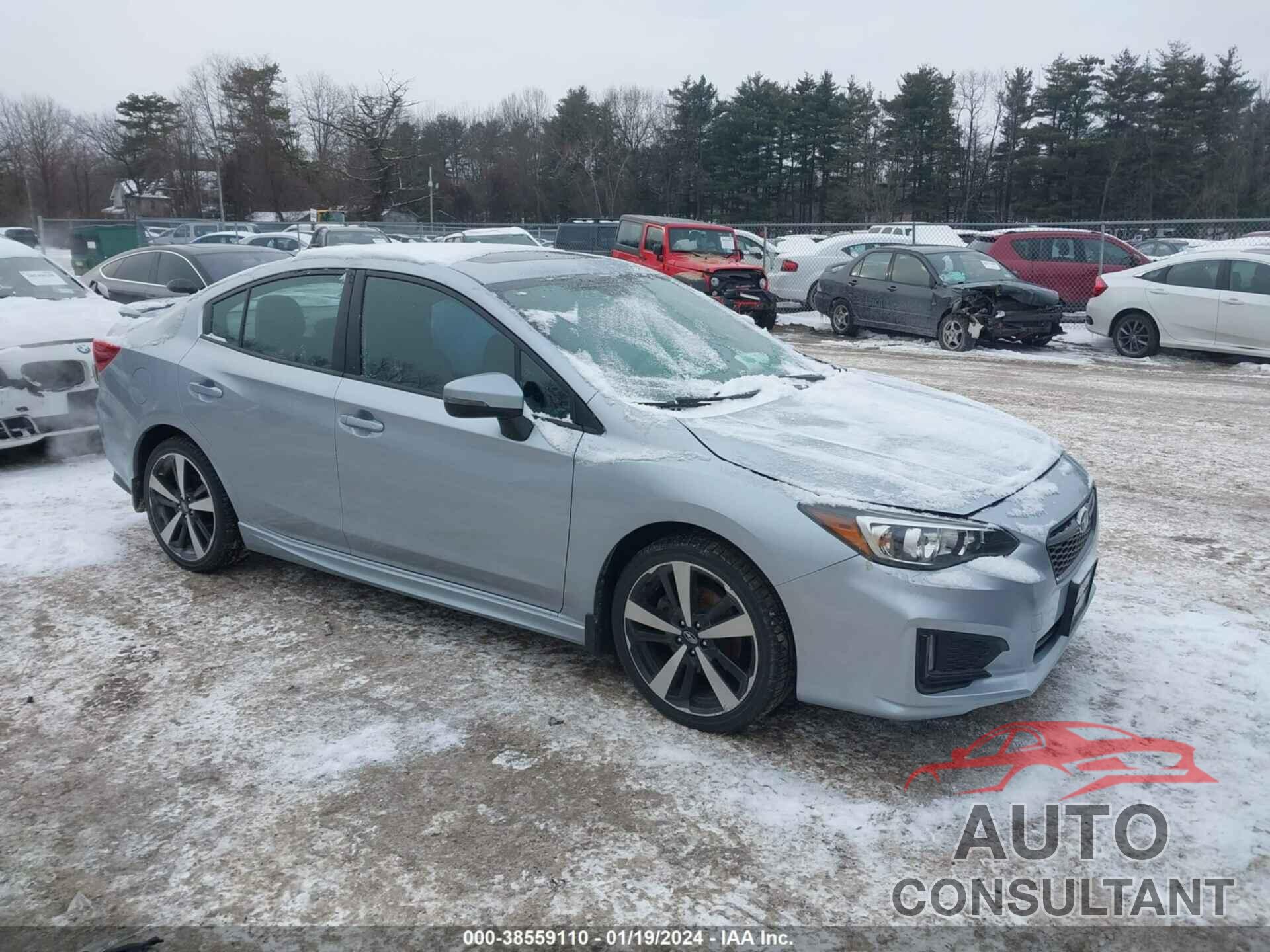 SUBARU IMPREZA 2019 - 4S3GKAM60K3603500