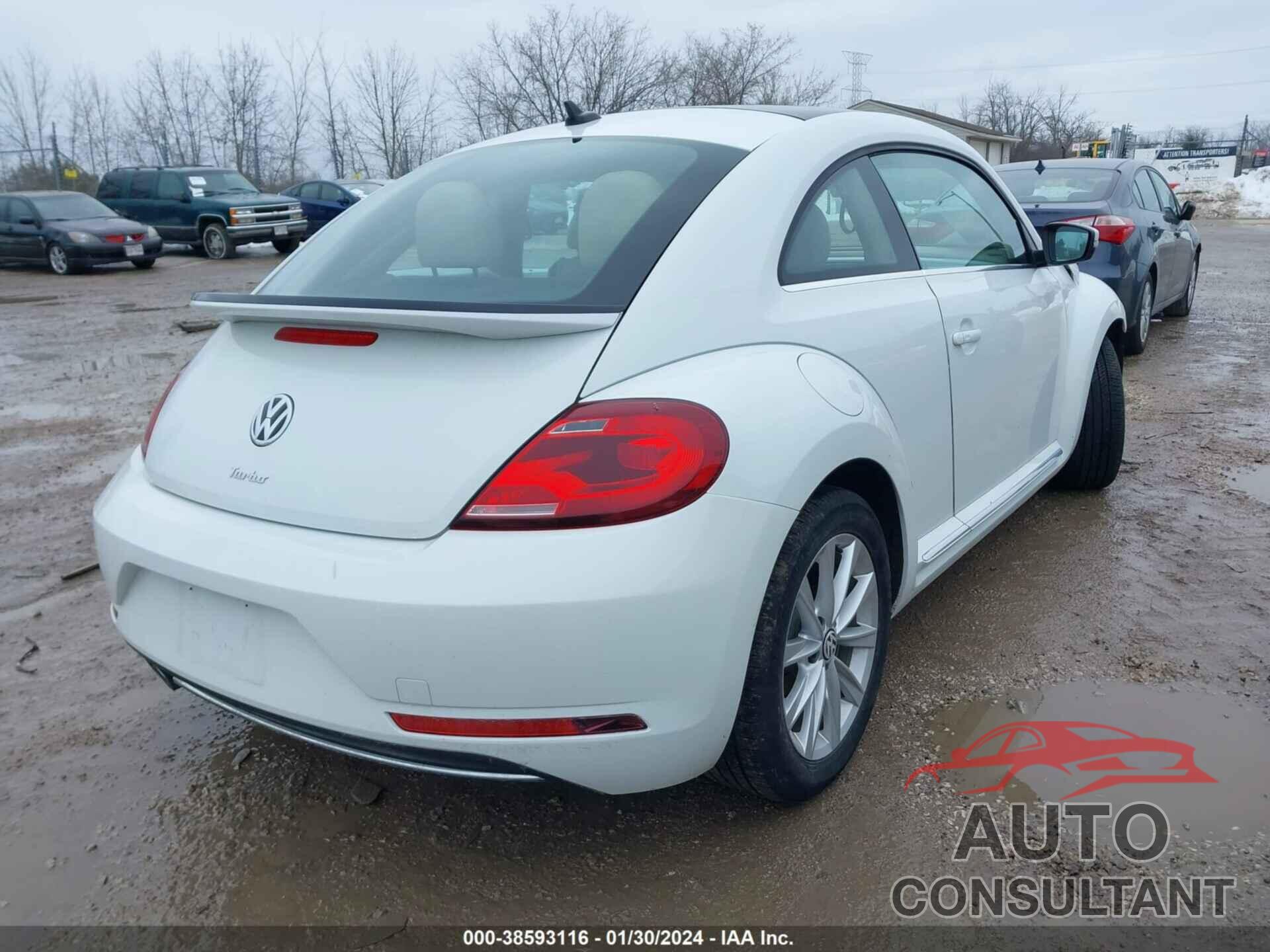 VOLKSWAGEN BEETLE 2019 - 3VWJD7AT0KM717313