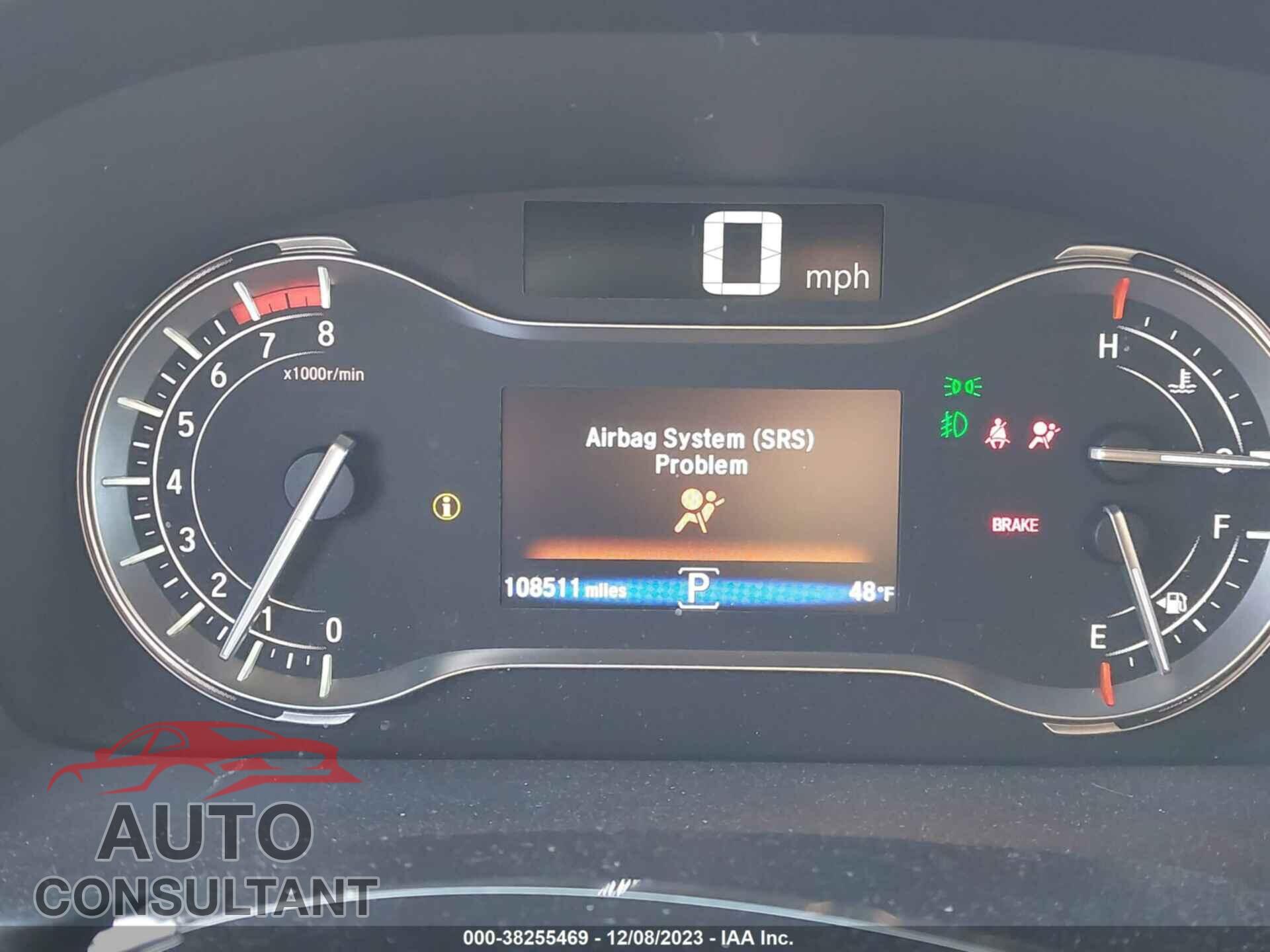 HONDA PILOT 2016 - 5FNYF5H44GB031270