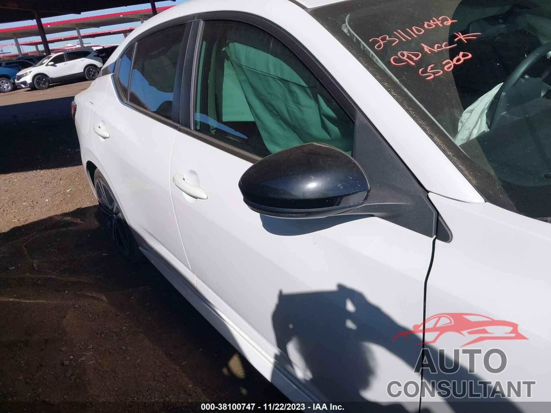 NISSAN SENTRA 2020 - 3N1AB8DV9LY280212