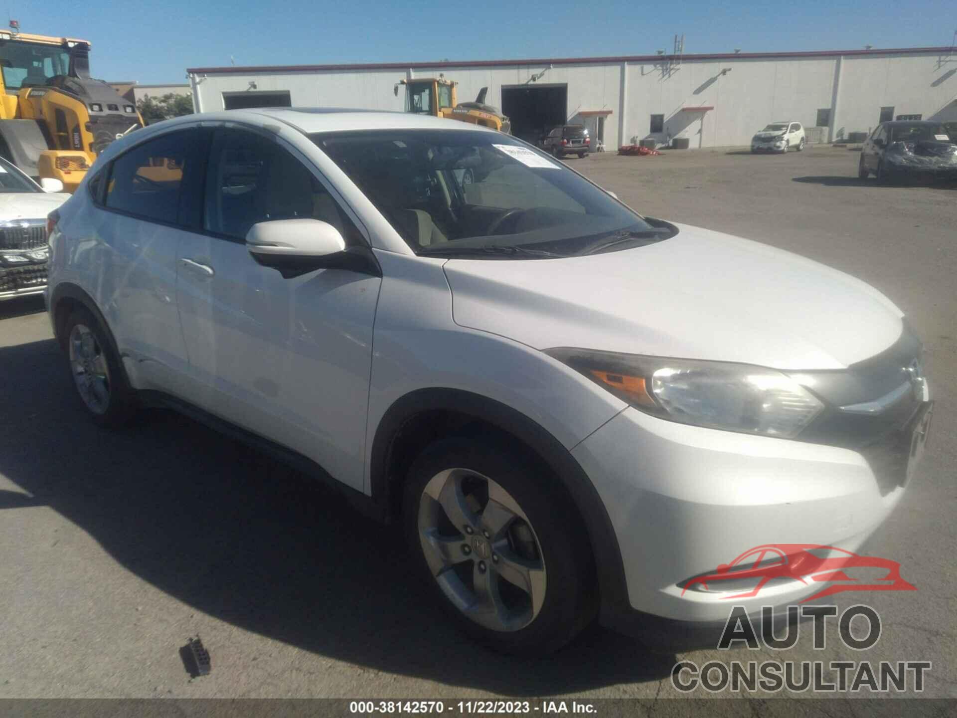 HONDA HR-V 2016 - 3CZRU5H59GM710637