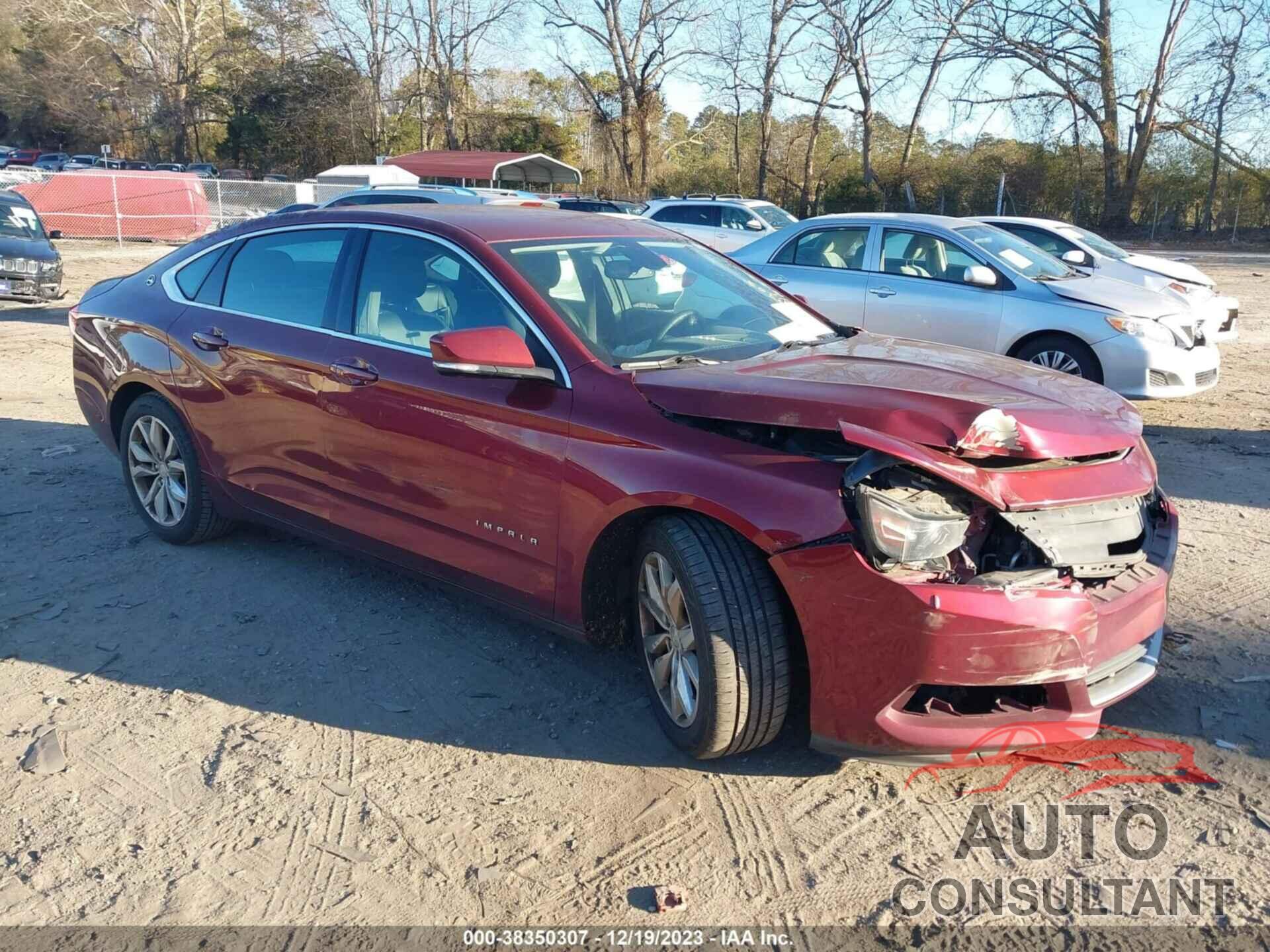 CHEVROLET IMPALA 2016 - 2G1105SA8G9207705