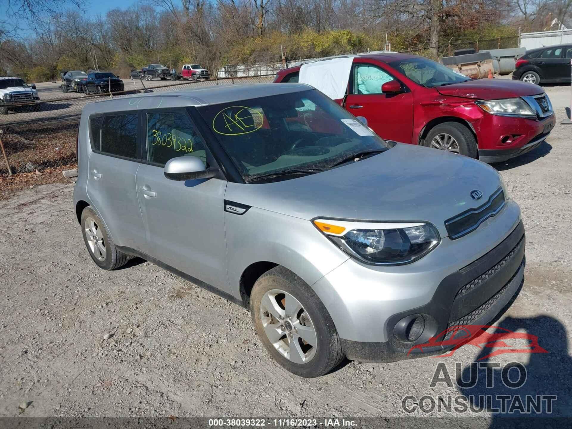 KIA SOUL 2019 - KNDJN2A23K7023106