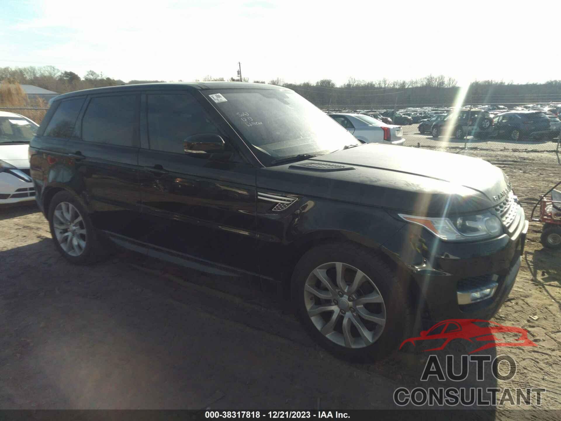 LAND ROVER RANGE ROVER SPORT 2016 - SALWR2VF2GA635419