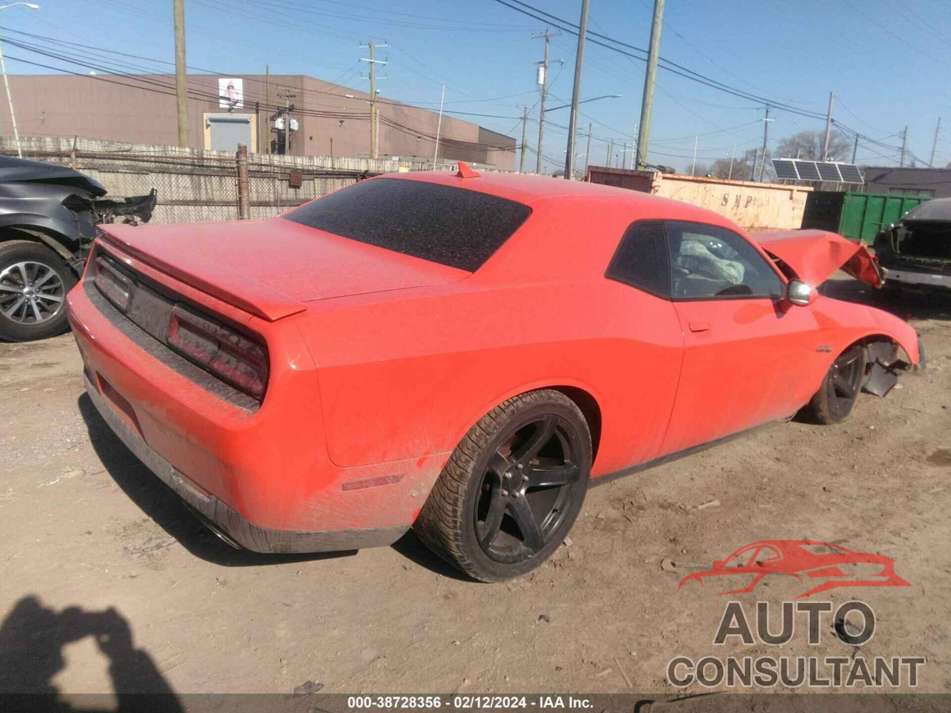 DODGE CHALLENGER 2017 - 2C3CDZBT4HH655965