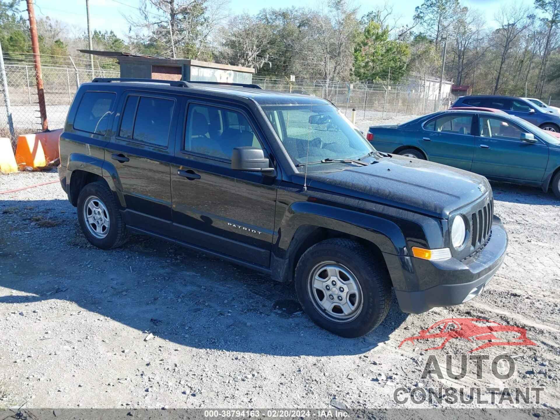 JEEP PATRIOT 2016 - 1C4NJPBB2GD700129