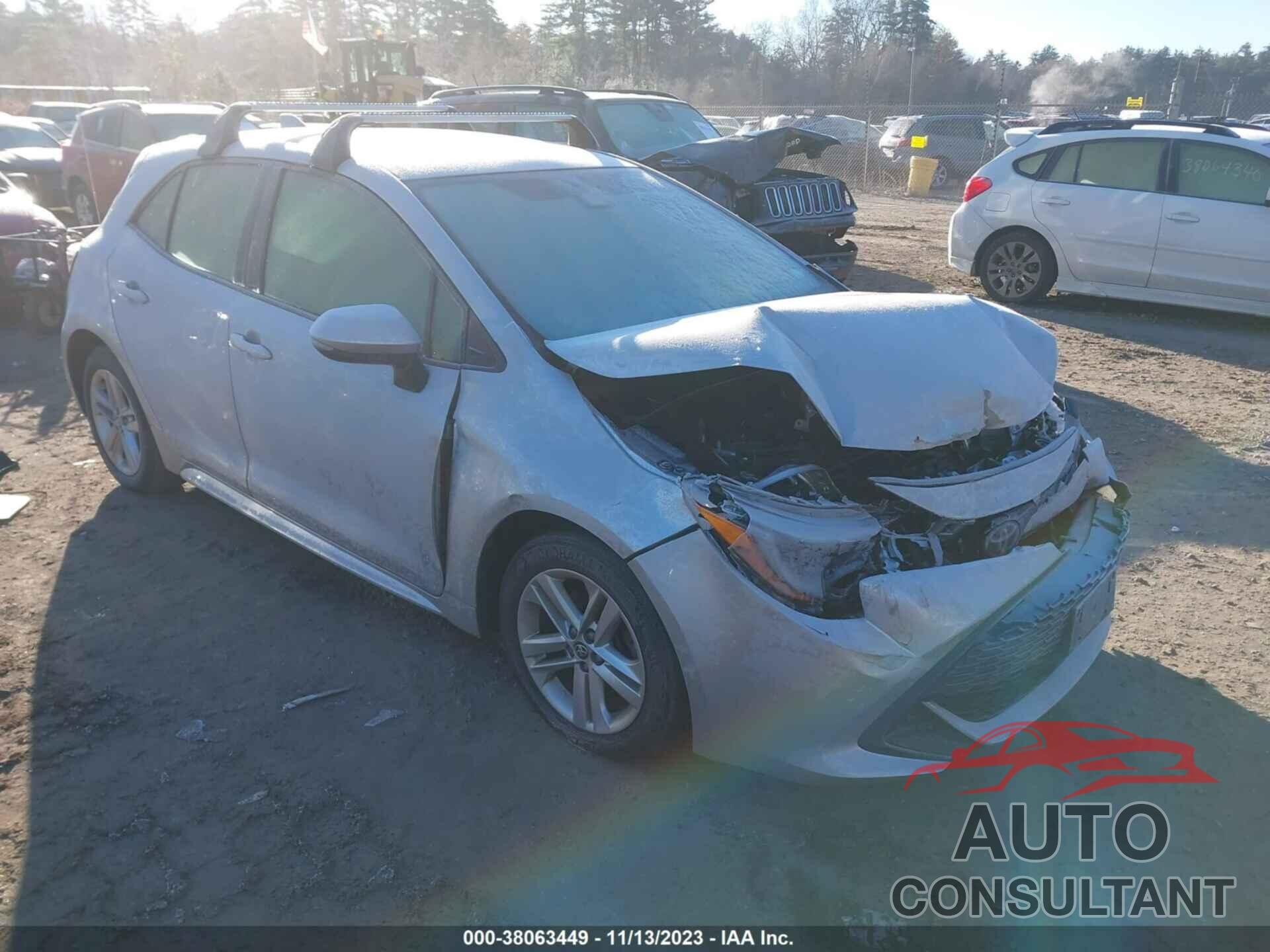 TOYOTA COROLLA 2021 - JTND4MBE1M3133873