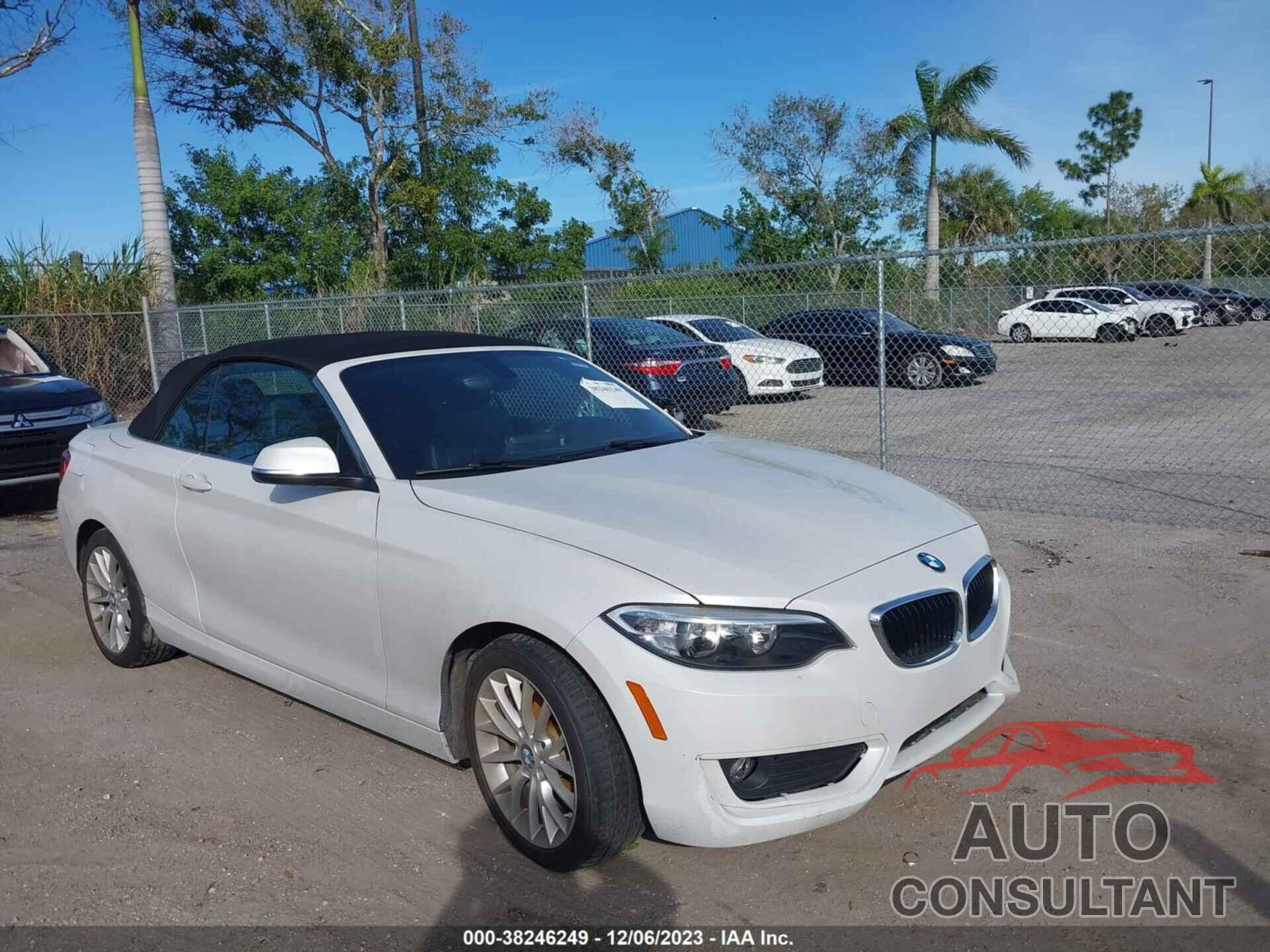 BMW 228I 2015 - WBA1K5C5XFV242967