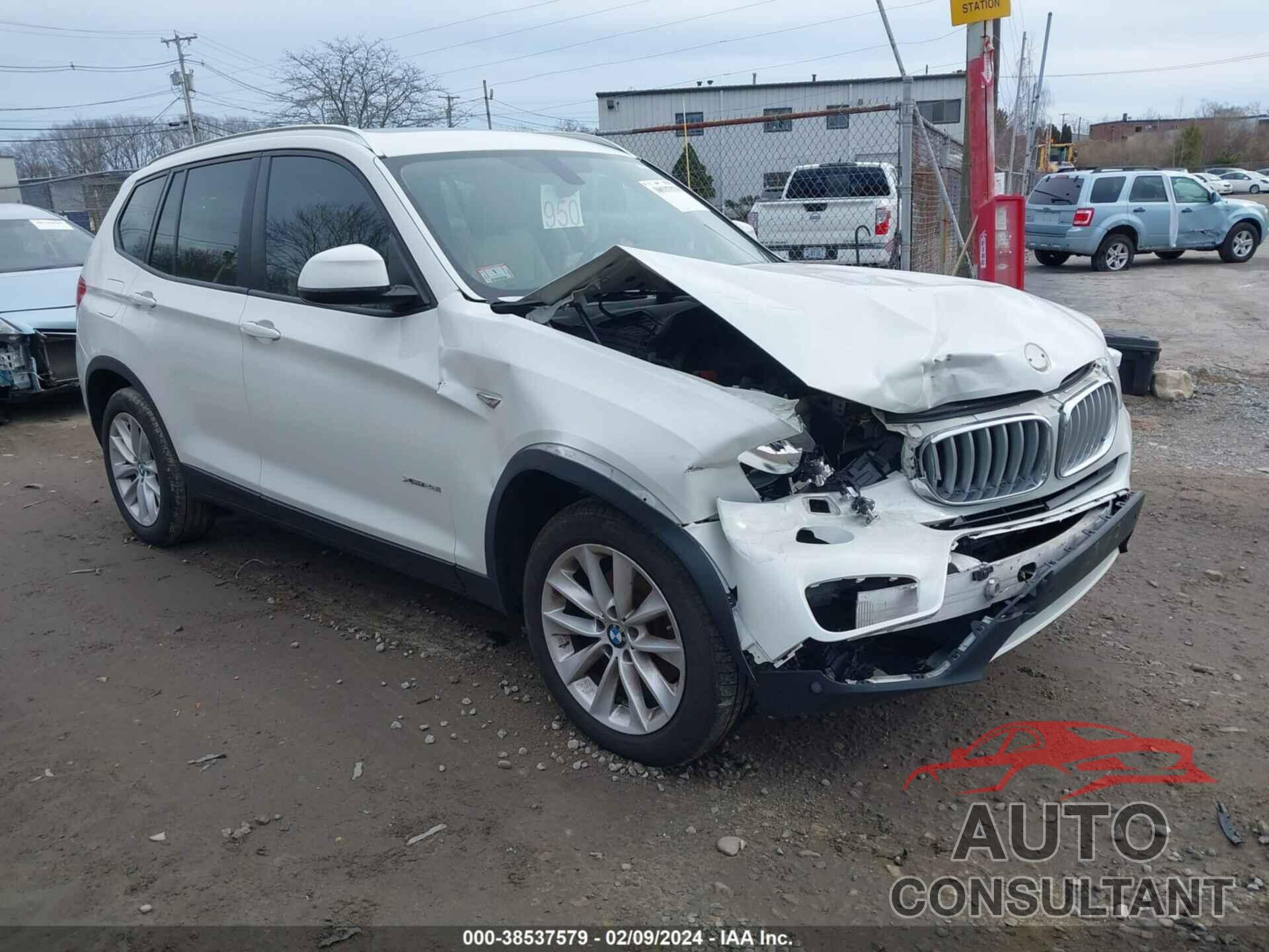 BMW X3 2016 - 5UXWX9C5XG0D72989