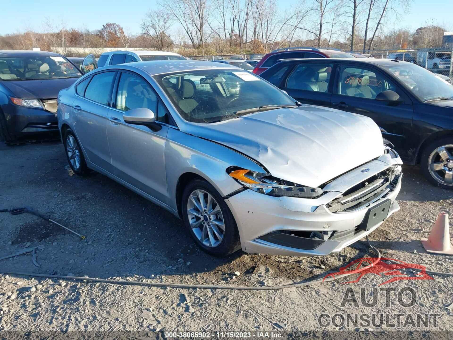 FORD FUSION 2017 - 3FA6P0H7XHR330267