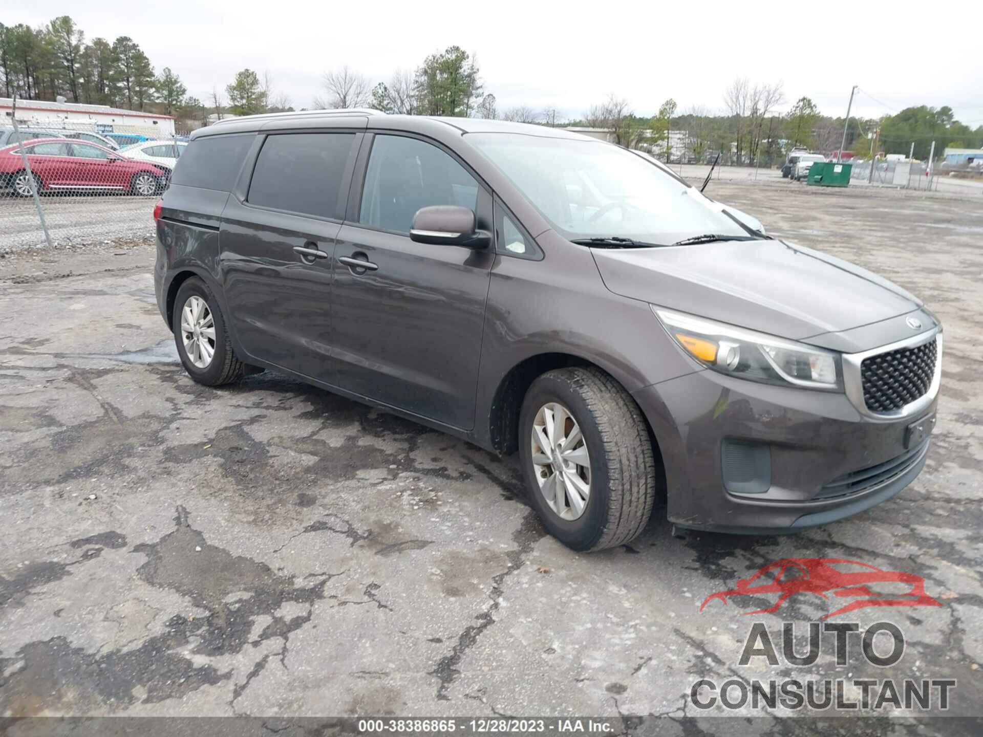 KIA SEDONA 2016 - KNDMB5C10G6083434