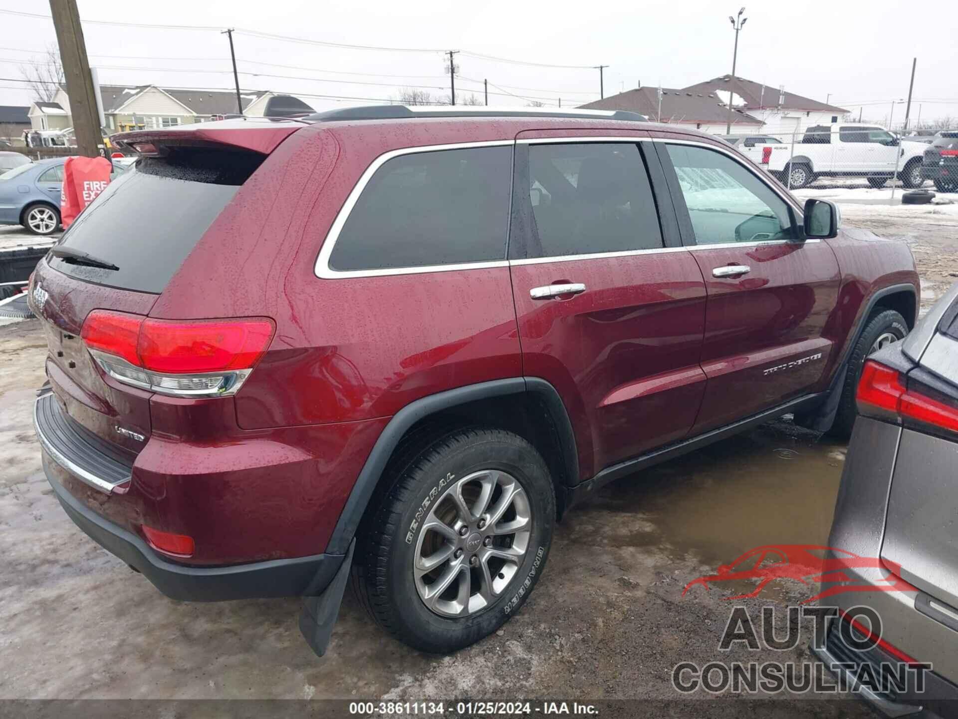 JEEP GRAND CHEROKEE 2016 - 1C4RJFBG0GC328397