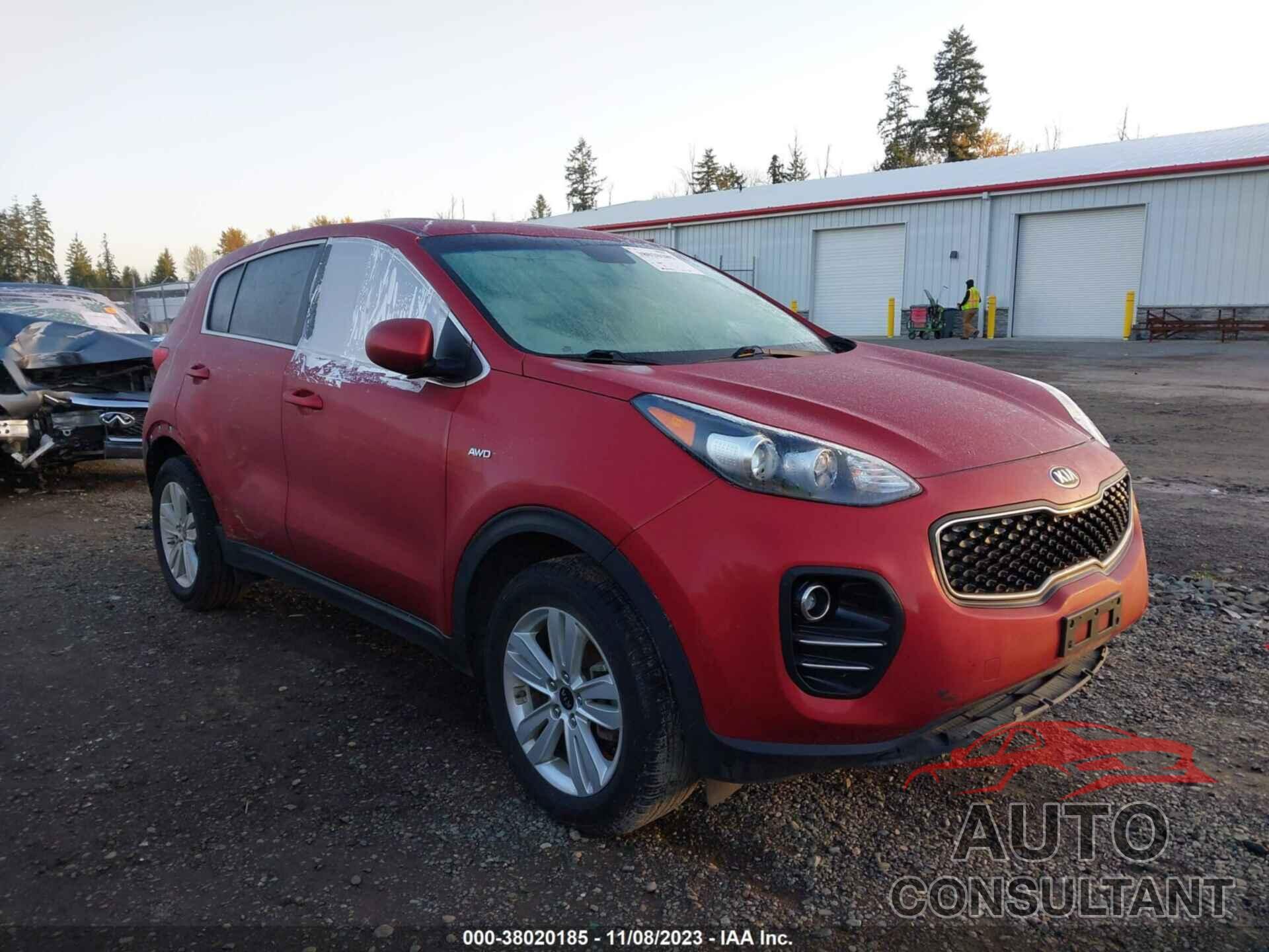 KIA SPORTAGE 2017 - KNDPMCAC3H7273949