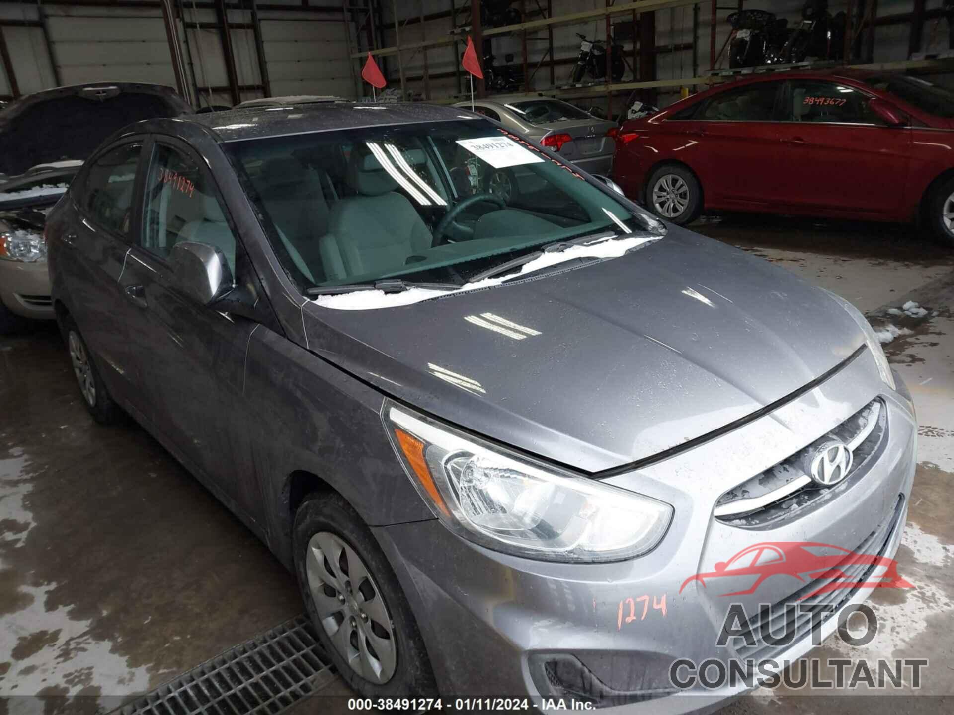 HYUNDAI ACCENT 2016 - KMHCT4AE9GU073582