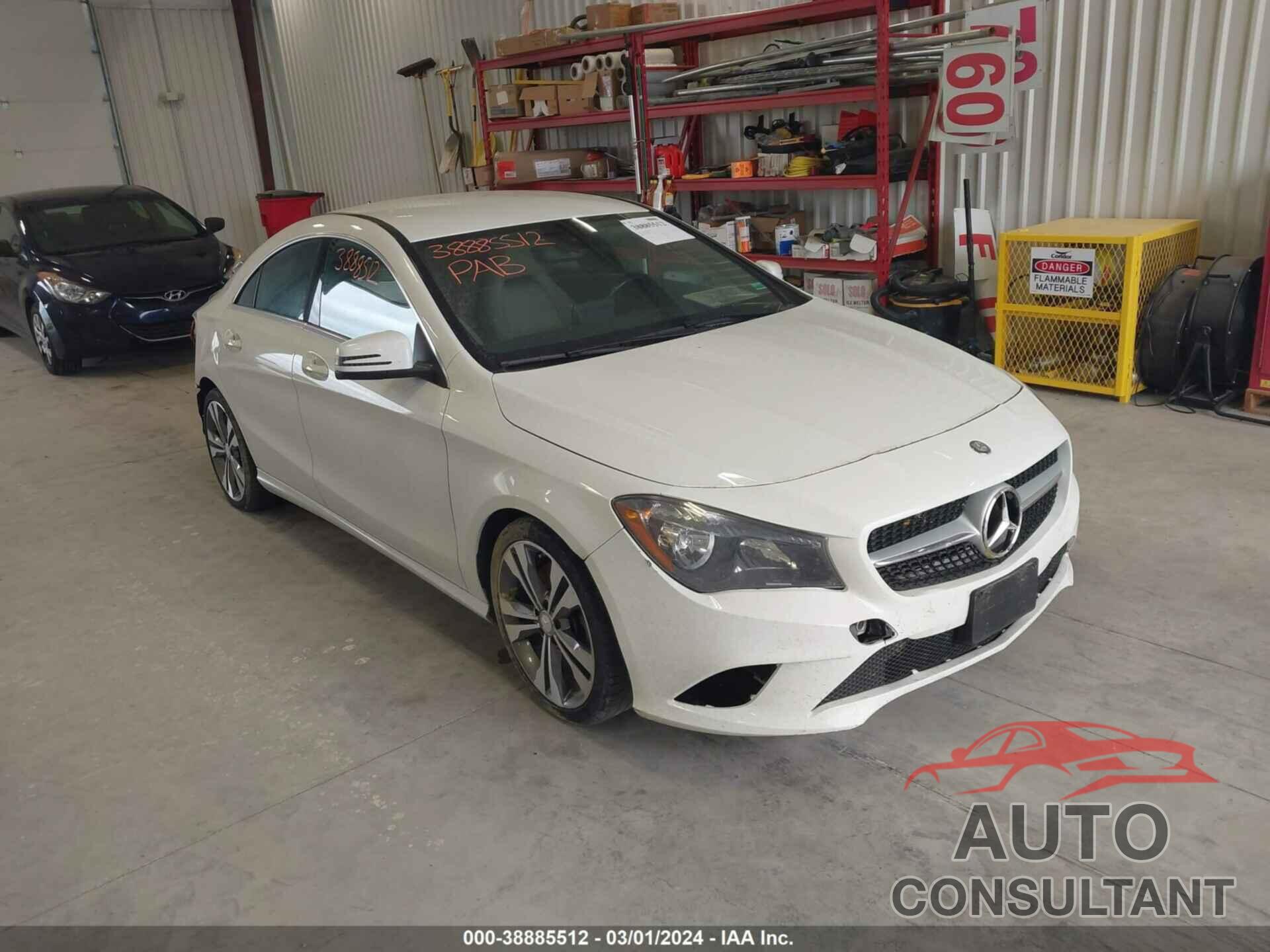 MERCEDES-BENZ CLA 250 2016 - WDDSJ4EB7GN311158