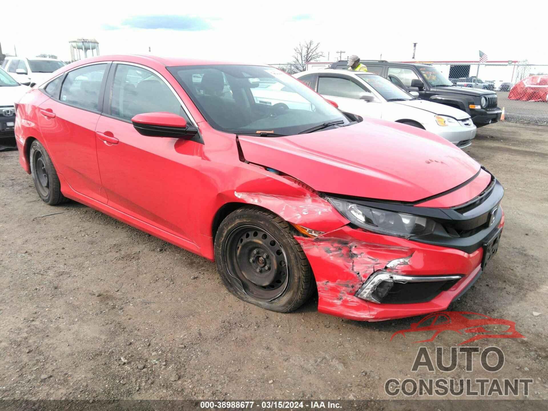 HONDA CIVIC 2019 - 2HGFC2F62KH577315