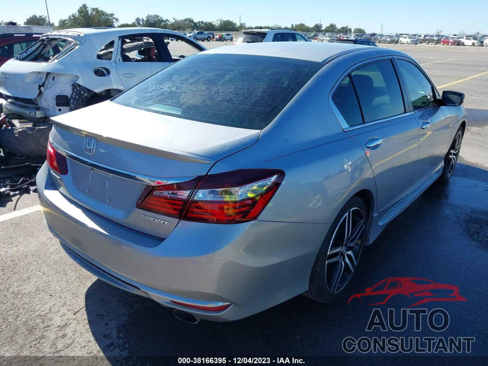 HONDA ACCORD SEDAN 2016 - 1HGCR2F56GA125267