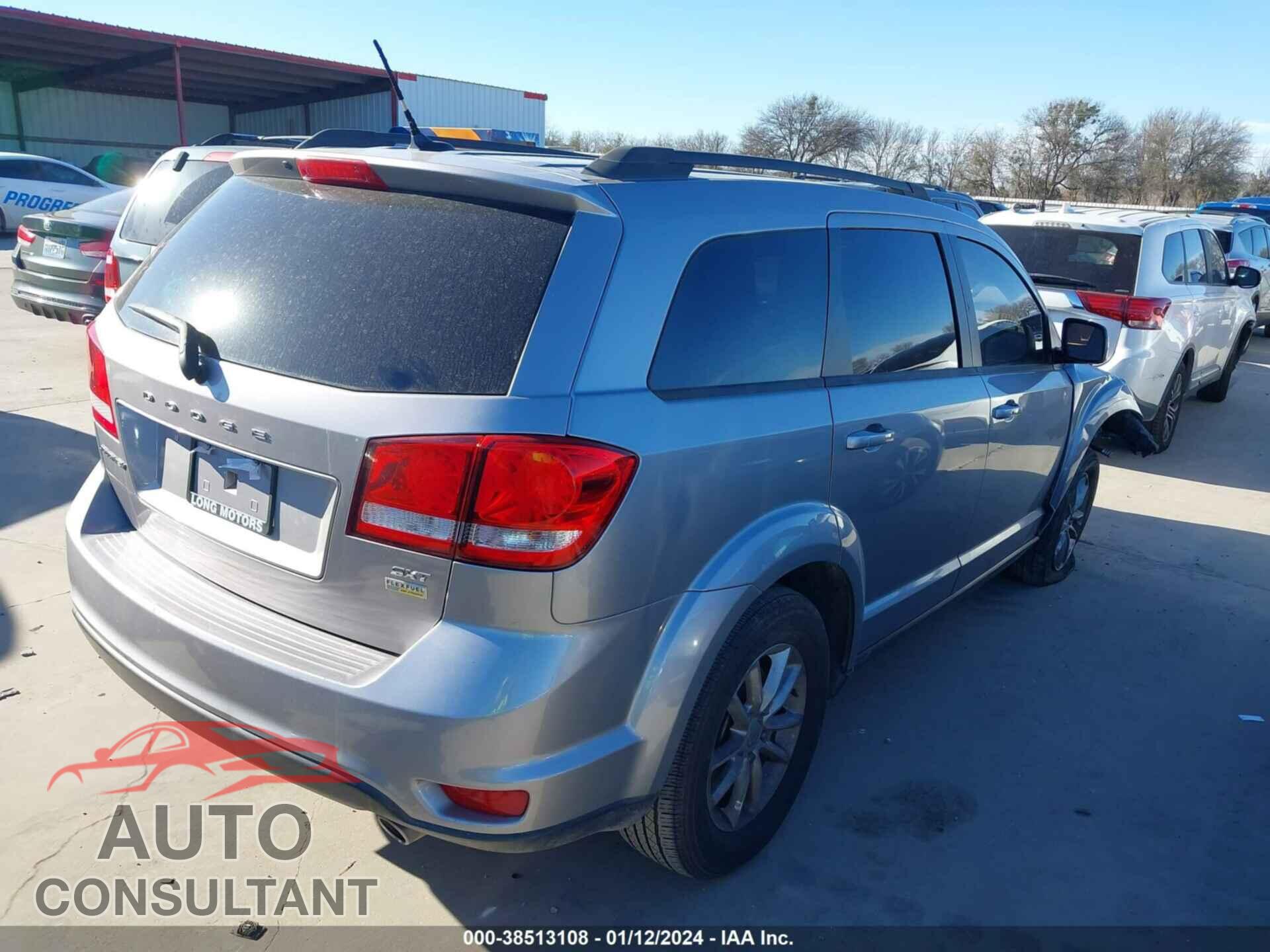 DODGE JOURNEY 2015 - 3C4PDCBG3FT658552