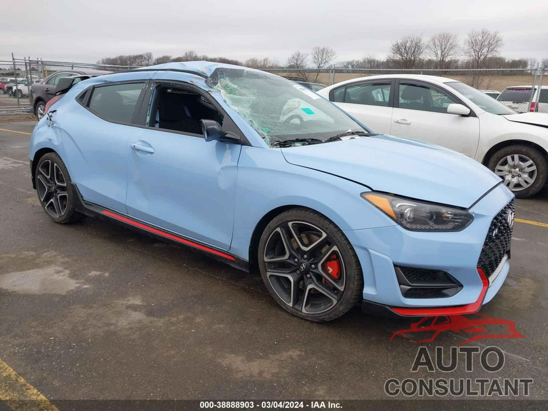 HYUNDAI VELOSTER 2019 - KMHT36AH8KU001691