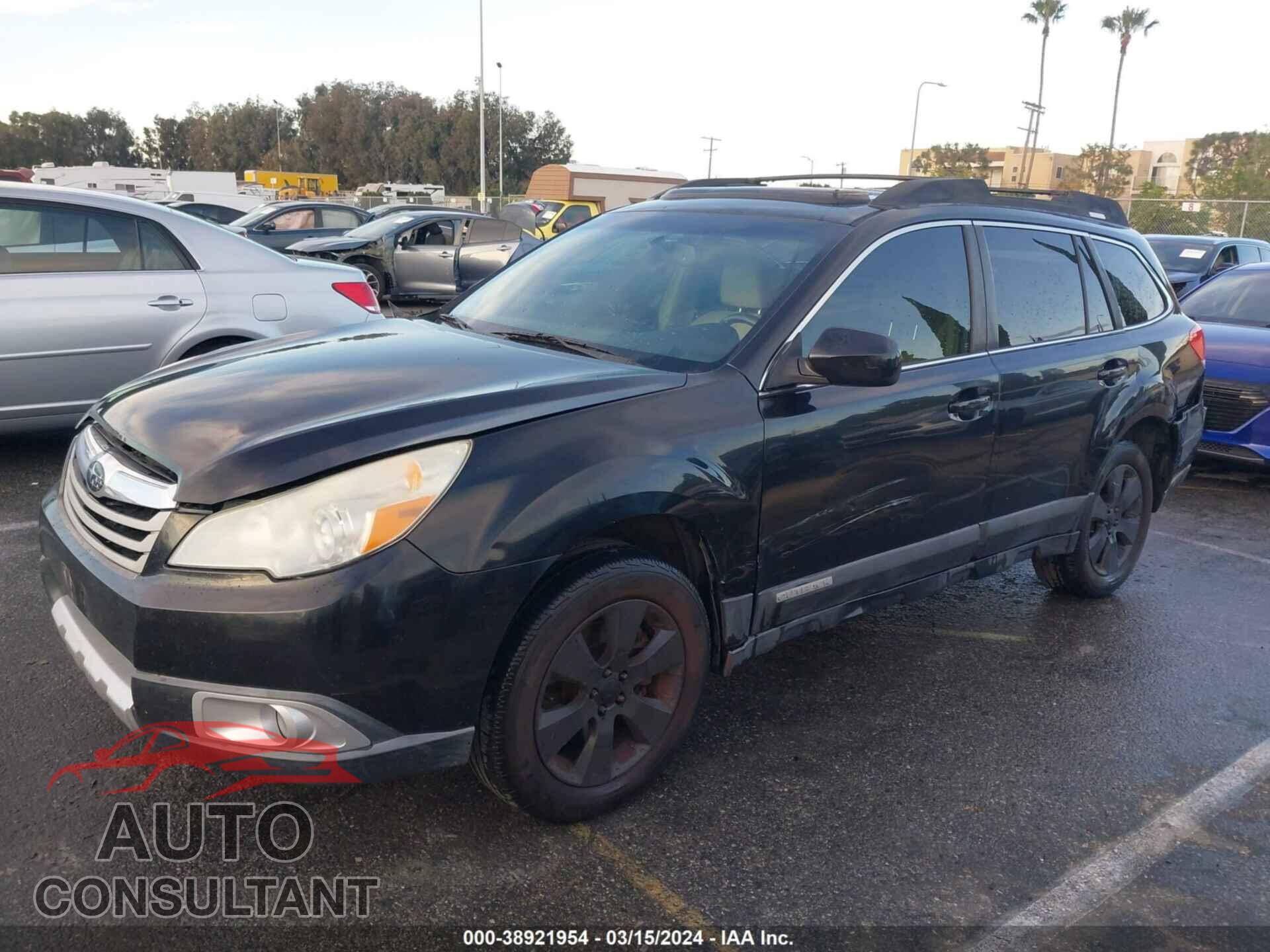 SUBARU OUTBACK 2012 - 4S4BRDKC3C2228964