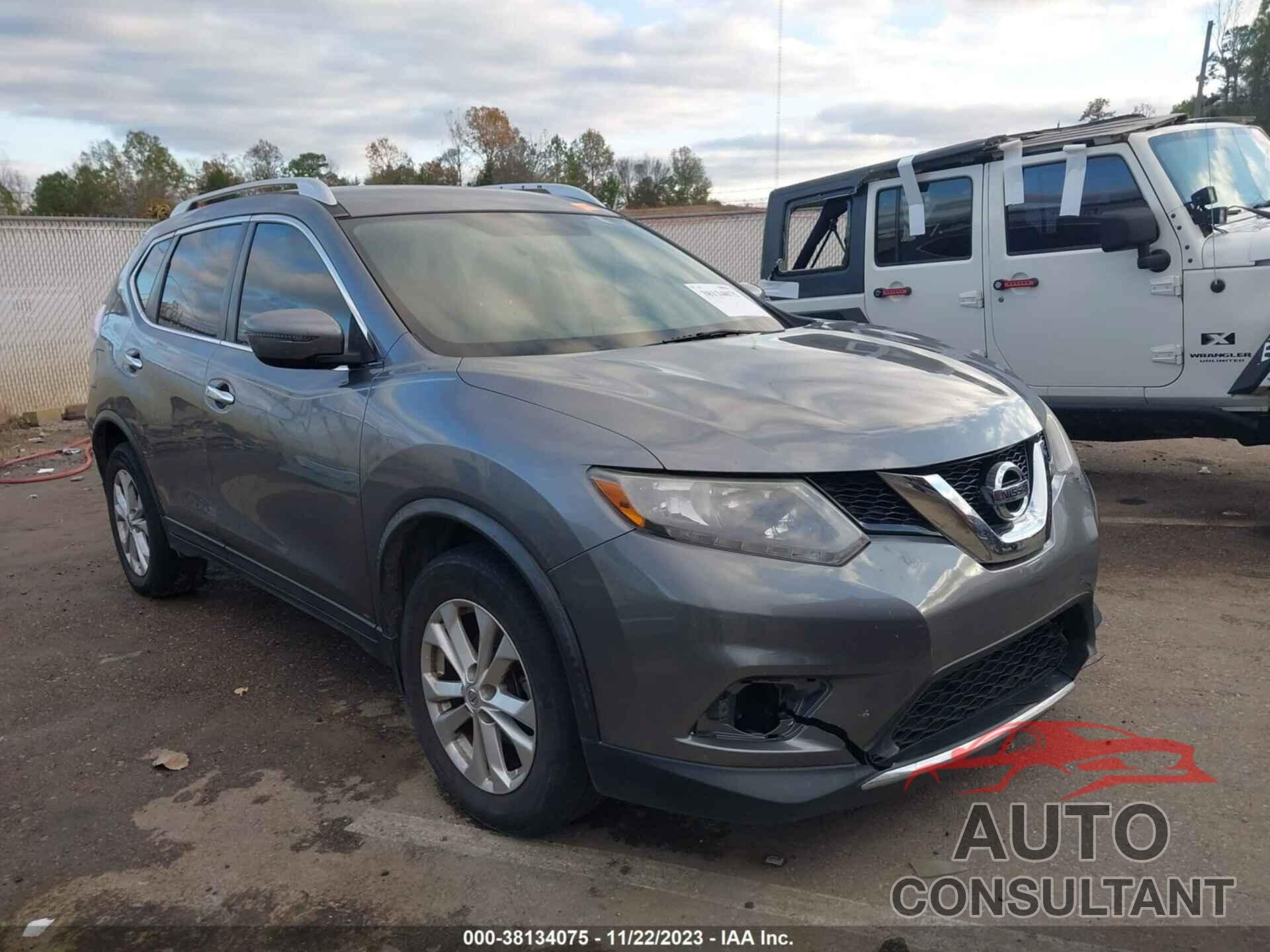 NISSAN ROGUE 2016 - KNMAT2MT0GP604841