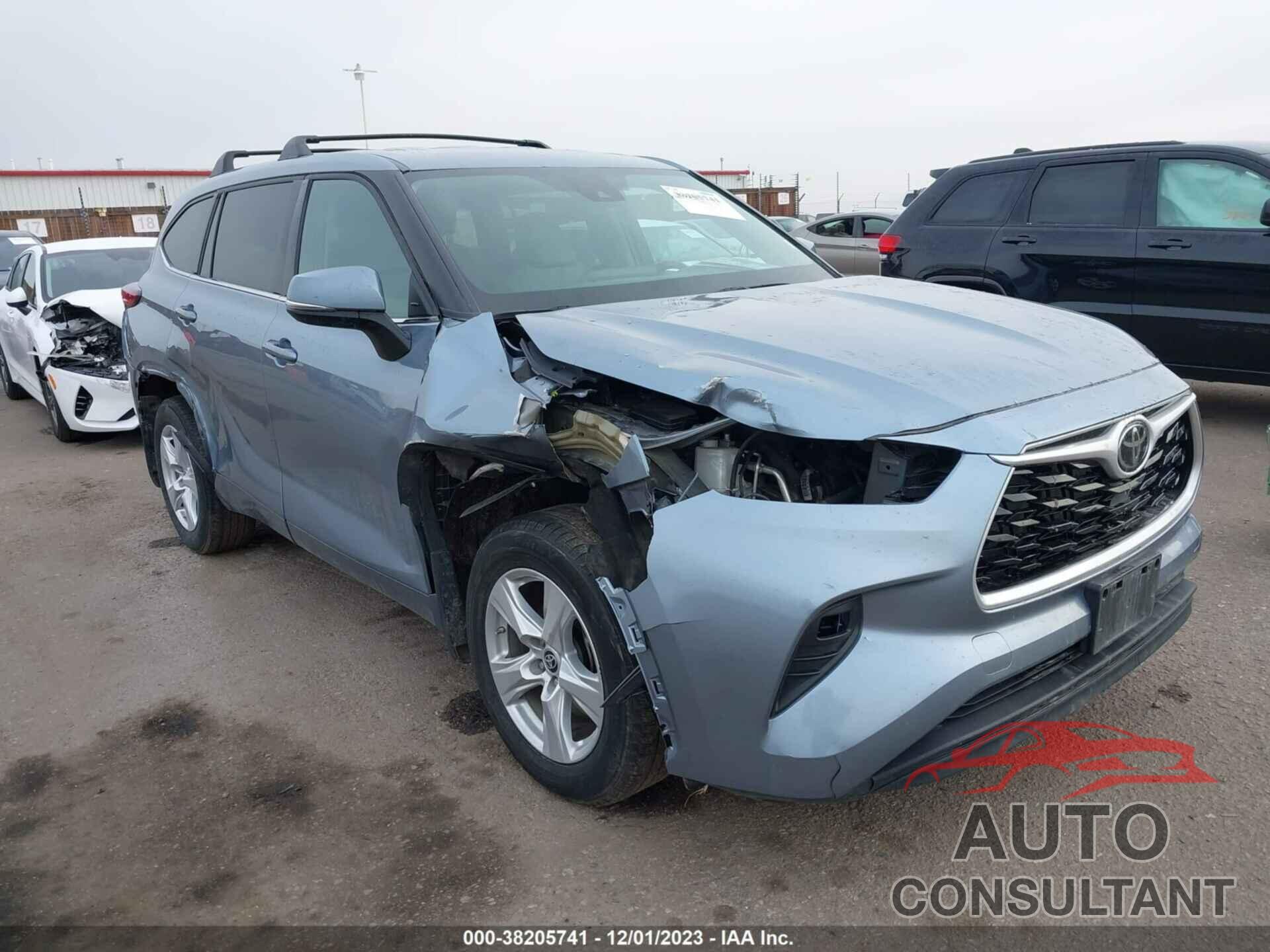 TOYOTA HIGHLANDER 2022 - 5TDZZRAH9NS115321