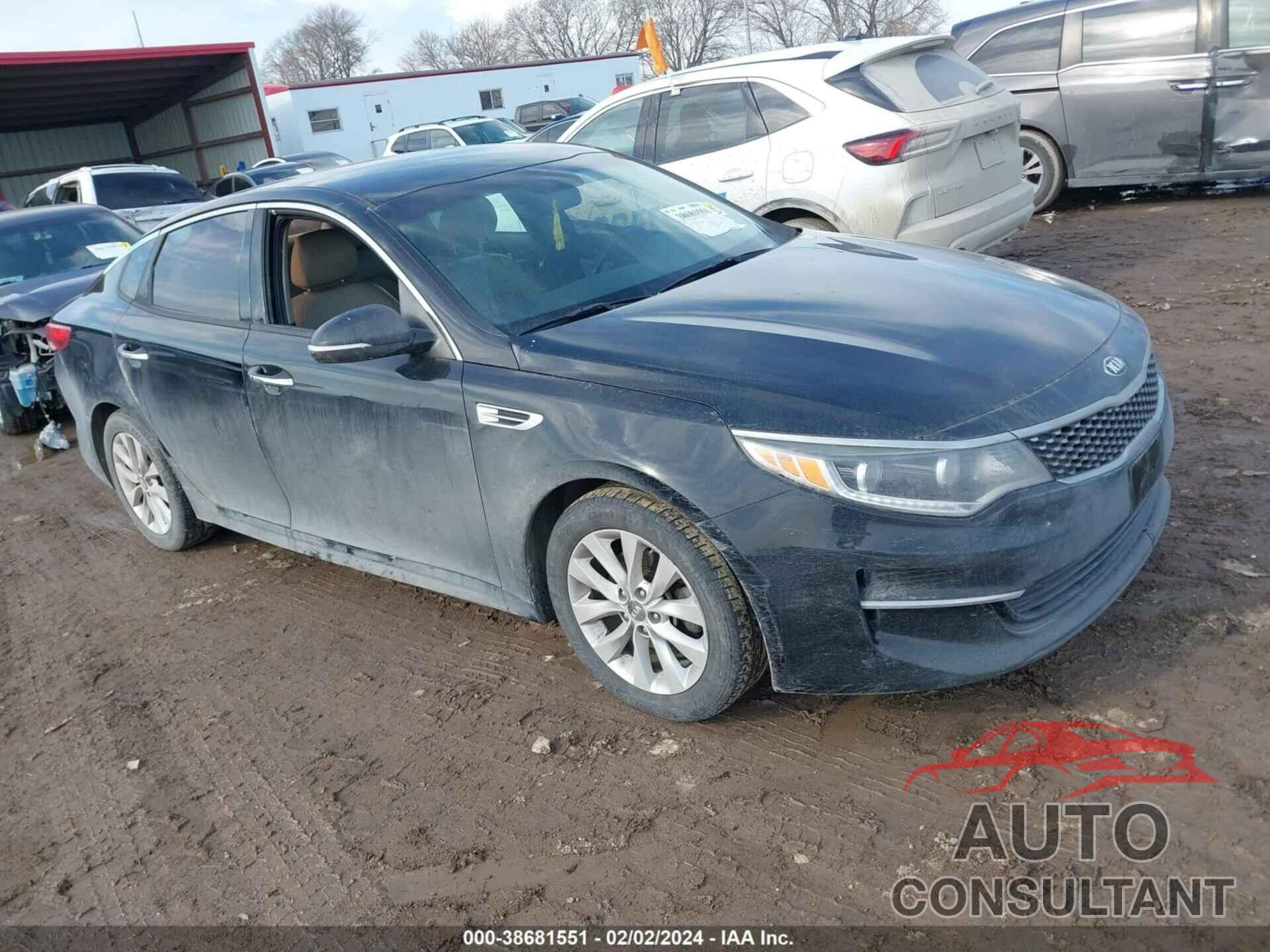KIA OPTIMA 2016 - 5XXGU4L36GG055030