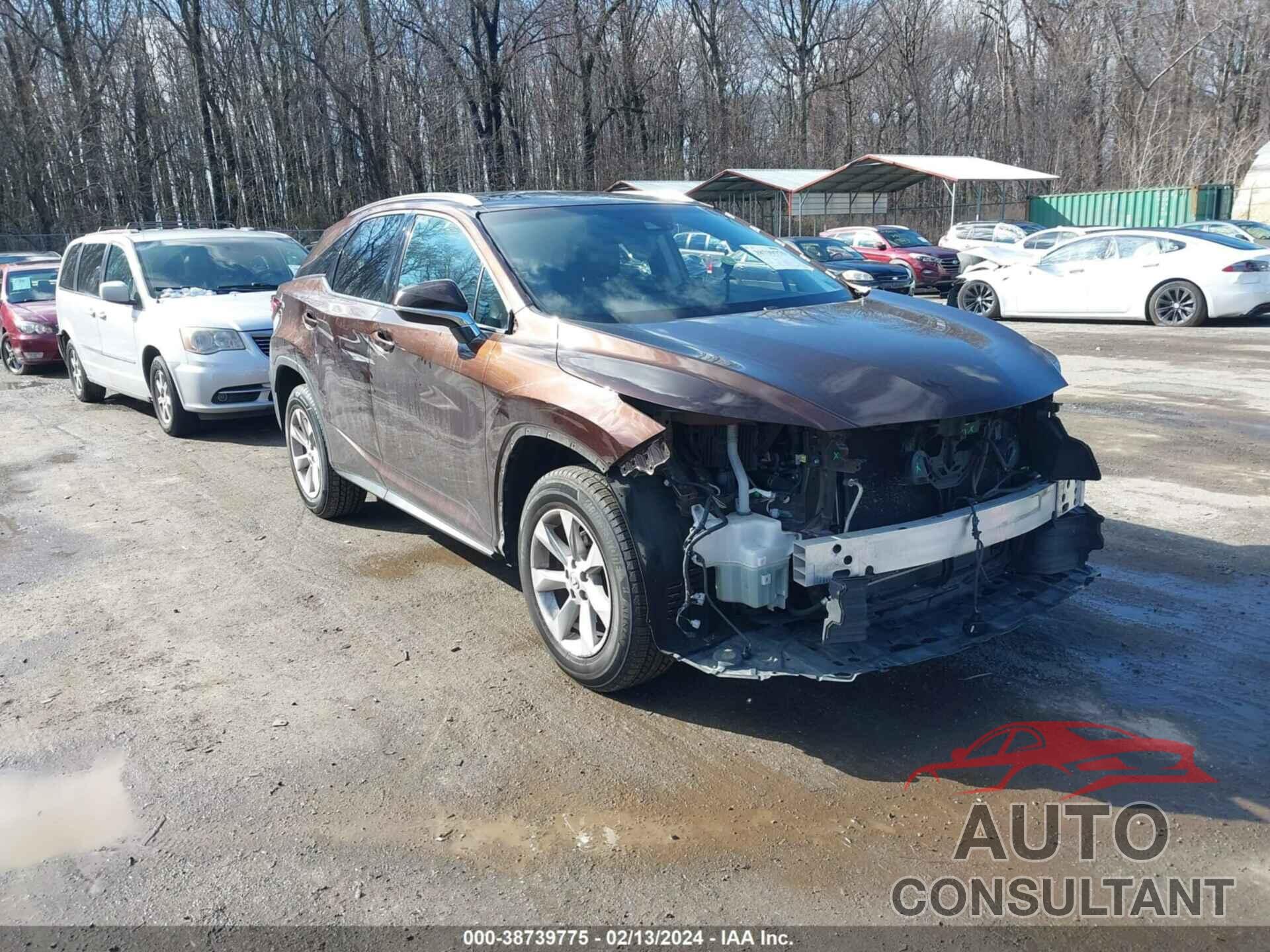 LEXUS RX 350 2017 - 2T2BZMCA7HC097172