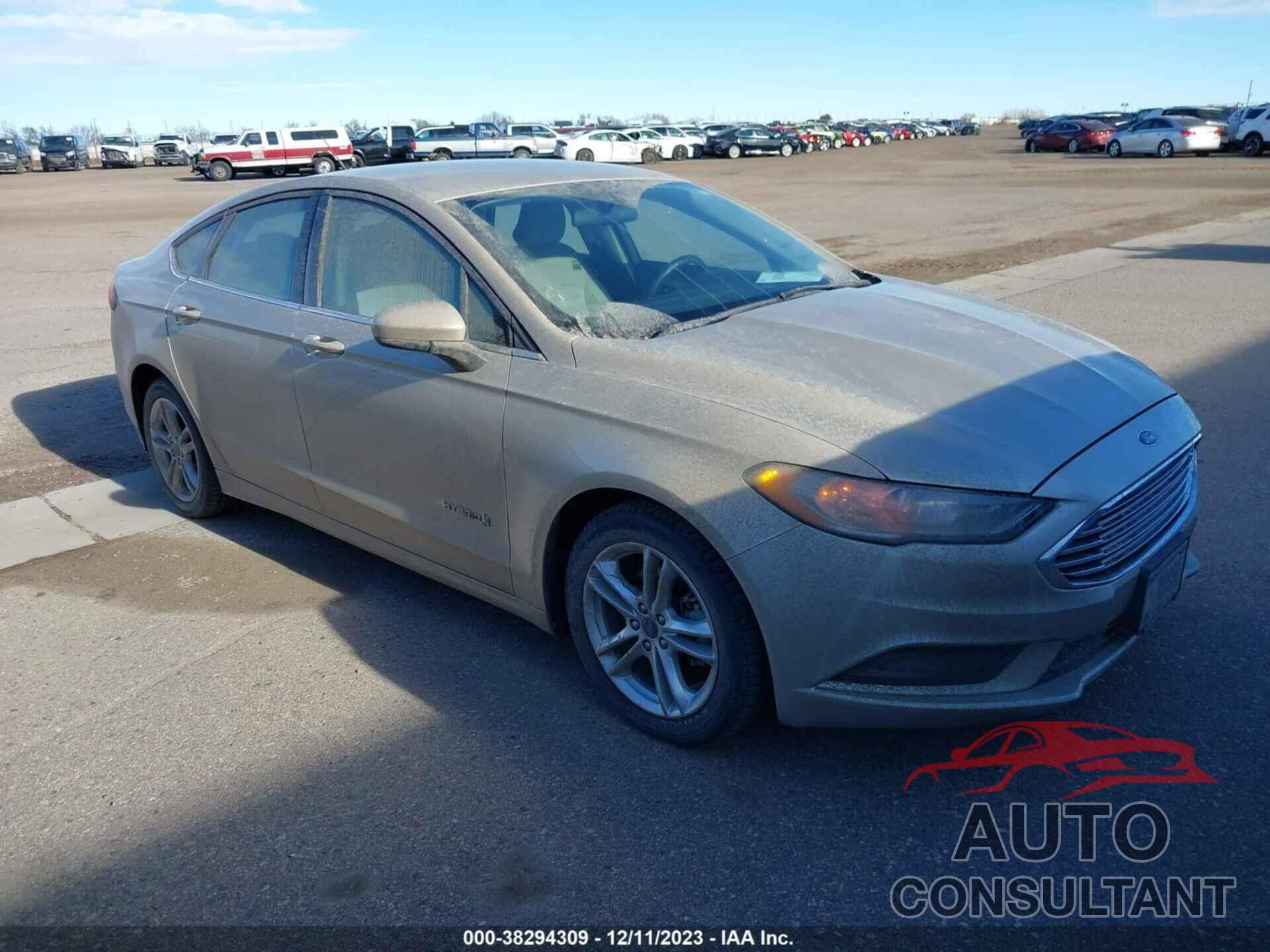 FORD FUSION HYBRID 2018 - 3FA6P0UU0JR100402