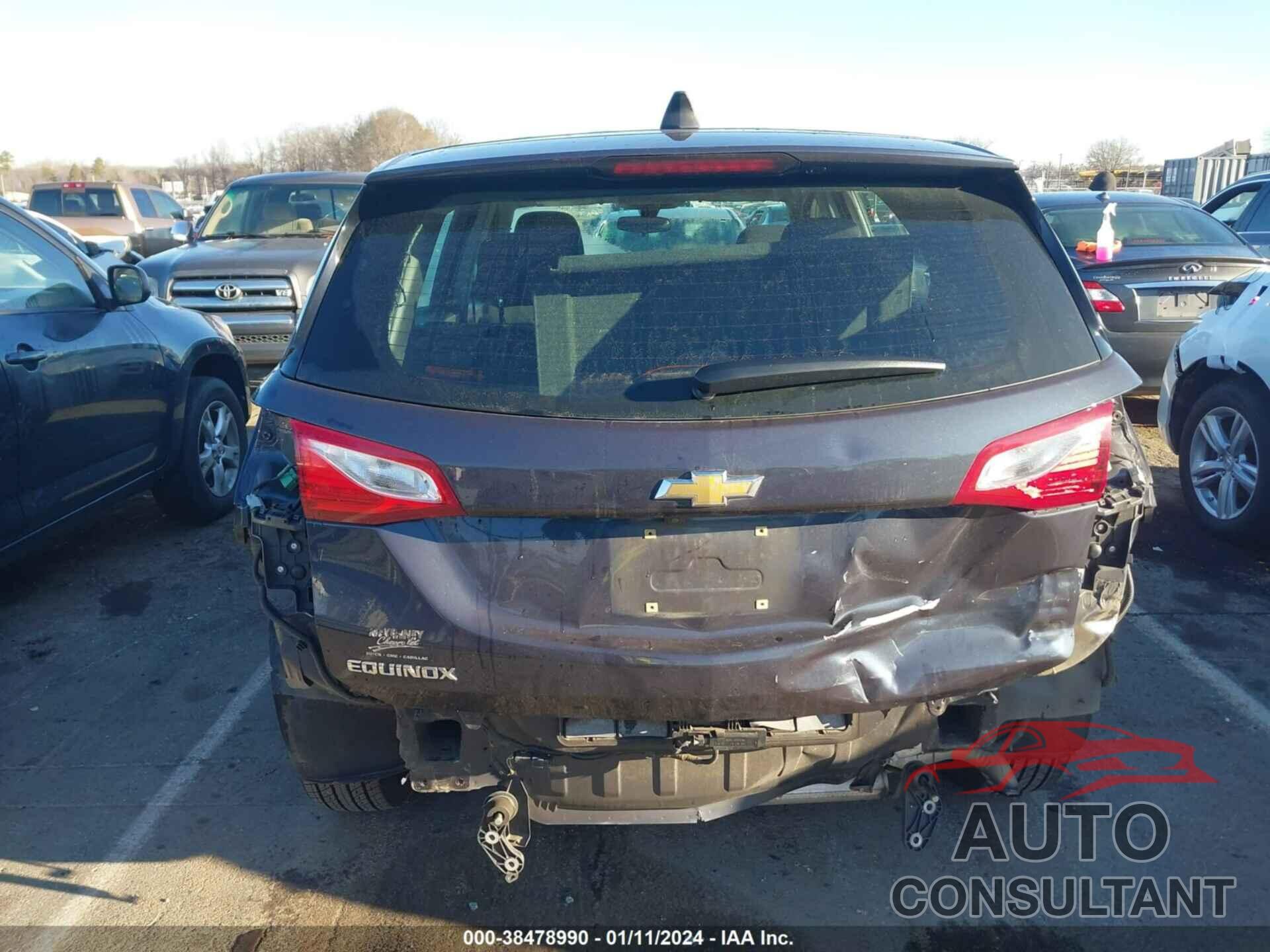 CHEVROLET EQUINOX 2019 - 3GNAXHEV7KS510383