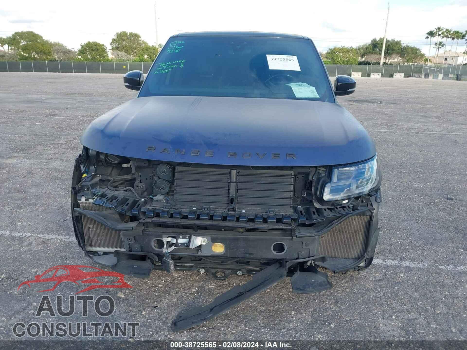 LAND ROVER RANGE ROVER 2020 - SALGS5SE2LA583421