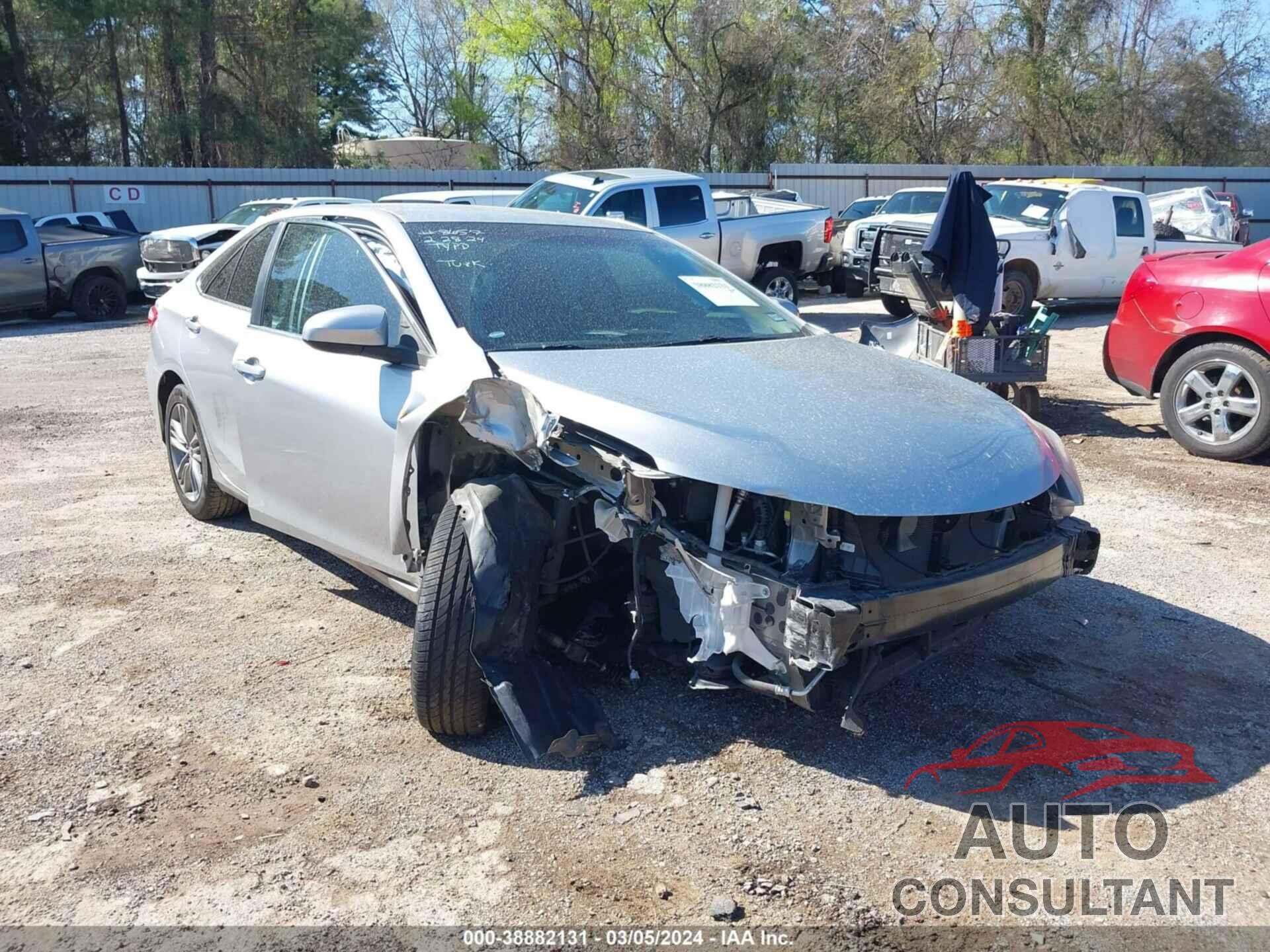 TOYOTA CAMRY 2017 - 4T1BF1FK0HU728603