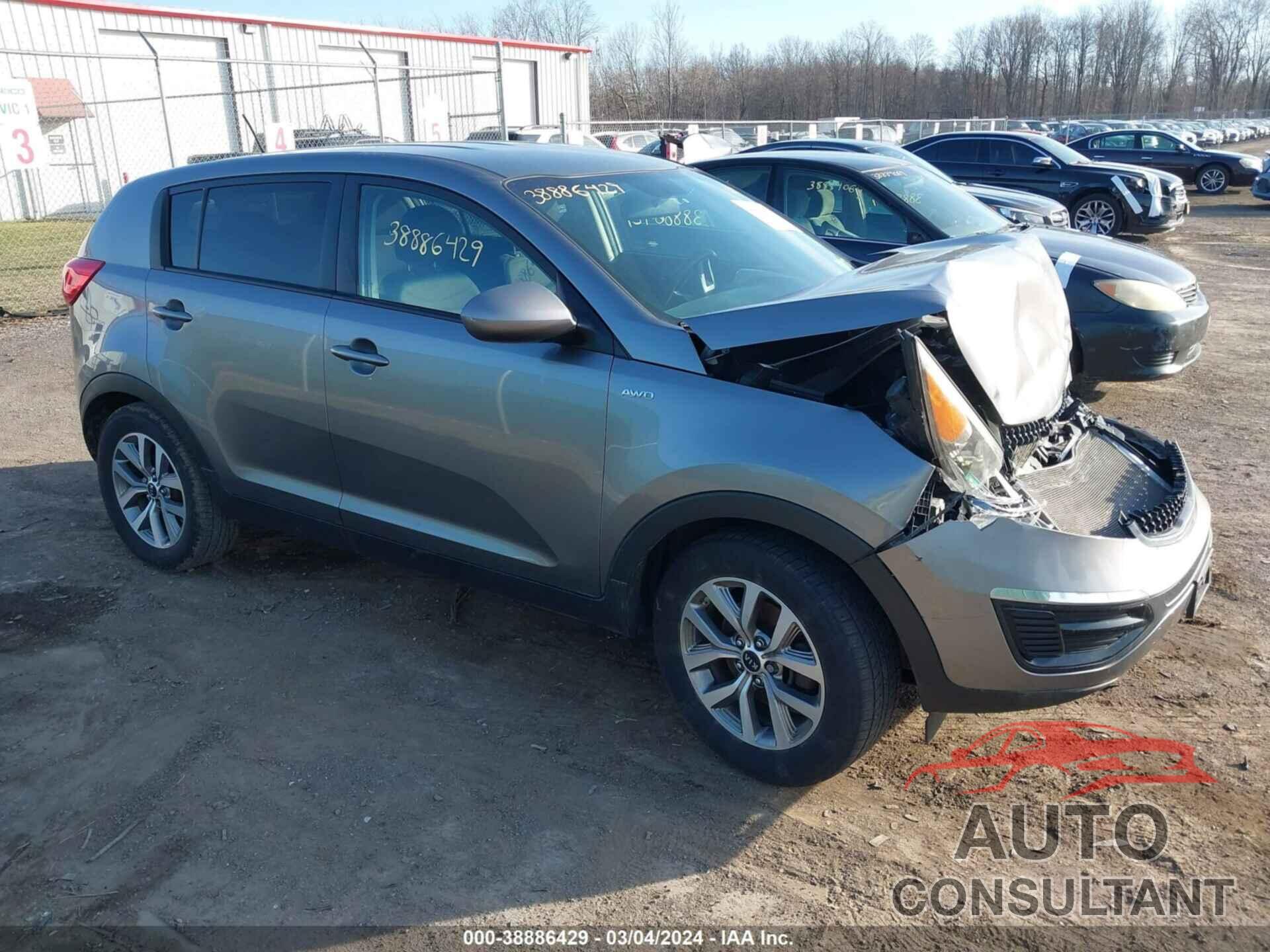 KIA SPORTAGE 2016 - KNDPBCAC7G7821570