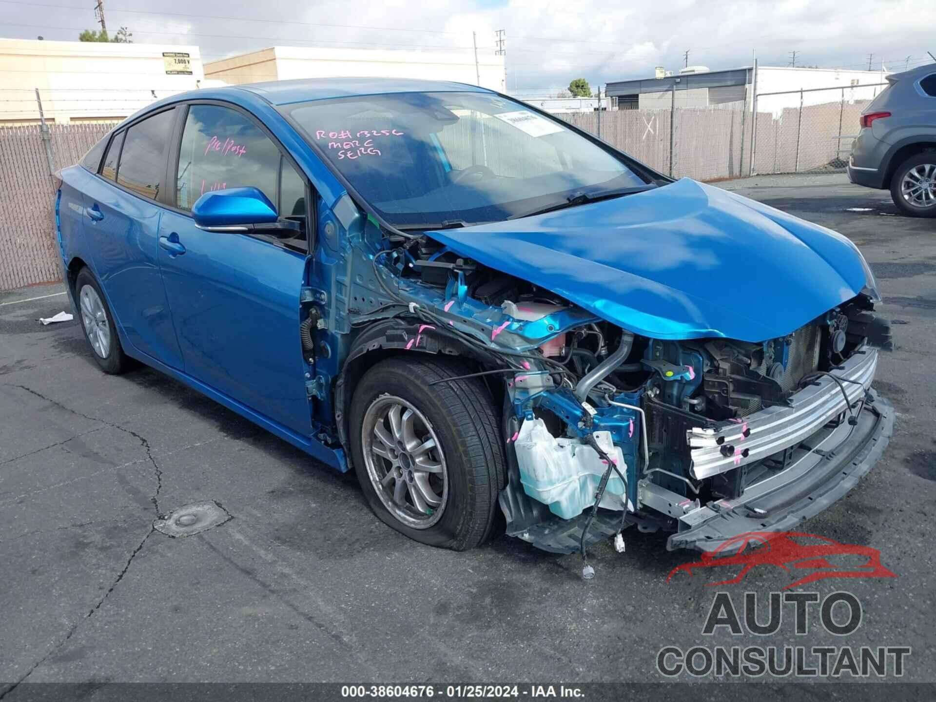 TOYOTA PRIUS 2019 - JTDKARFU7K3100781