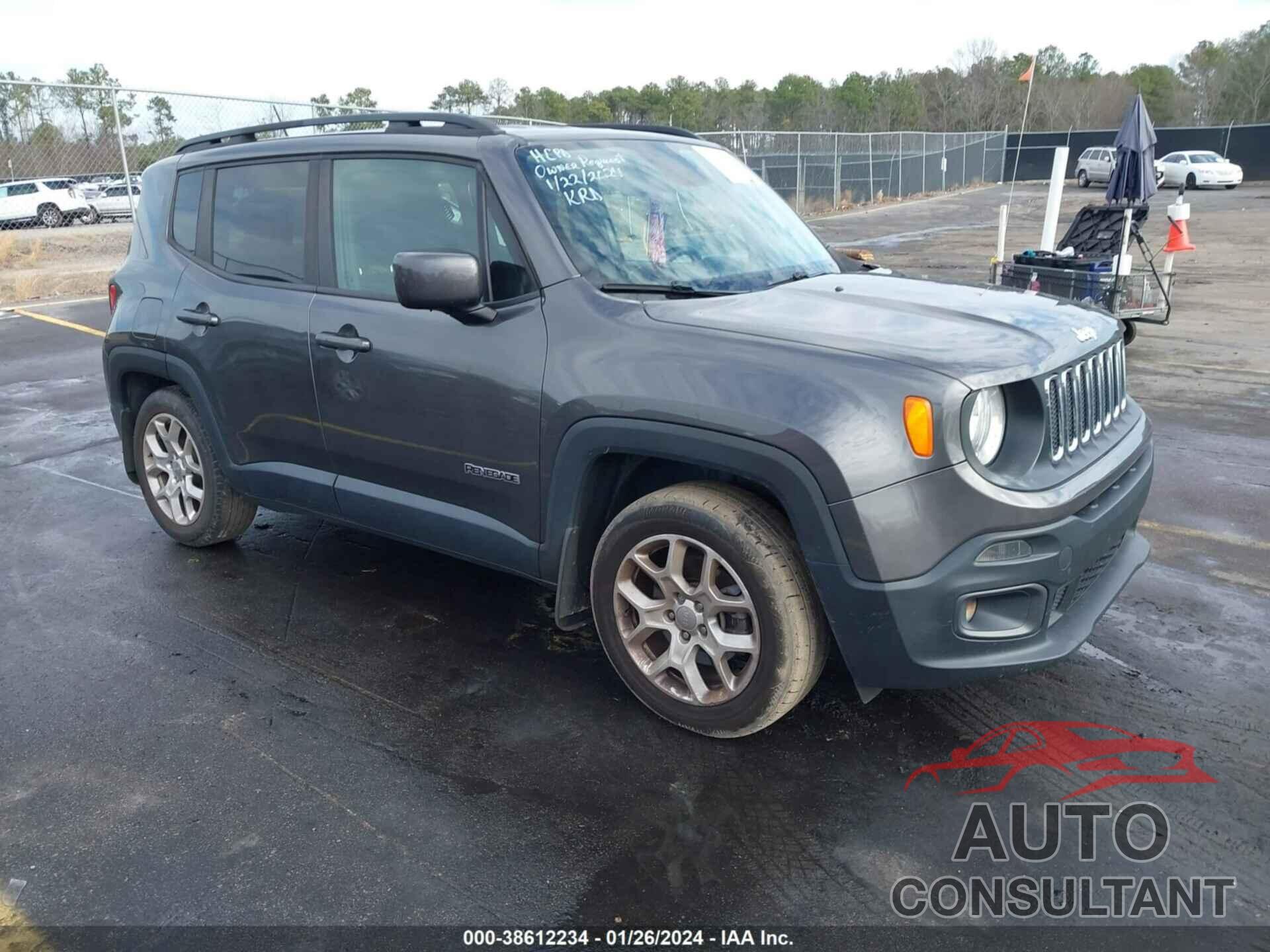 JEEP RENEGADE 2017 - ZACCJABB7HPG08053