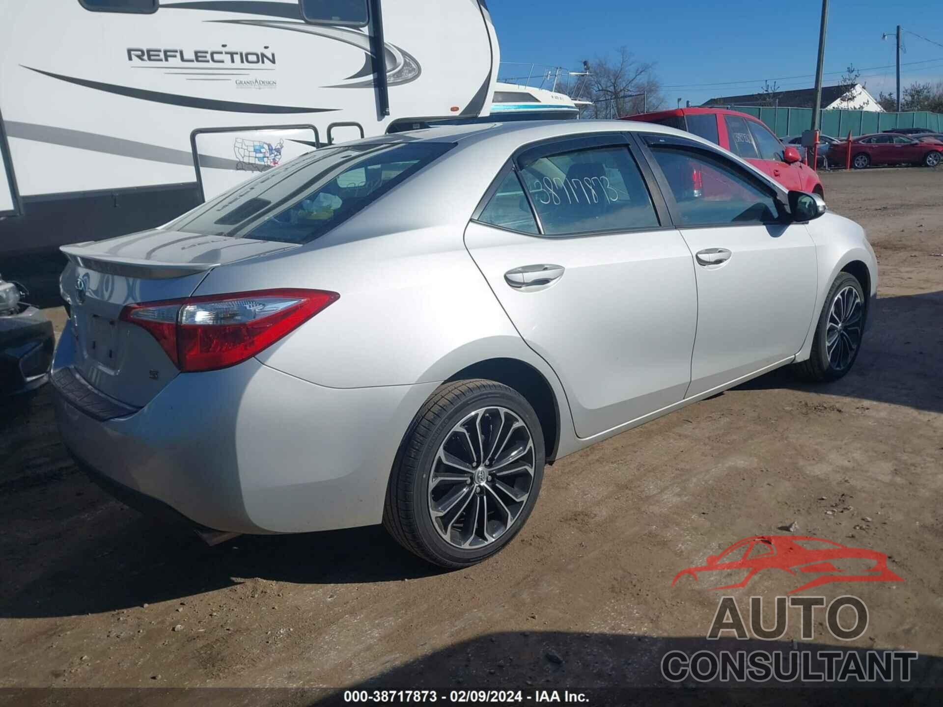 TOYOTA COROLLA 2016 - 2T1BURHE9GC533546