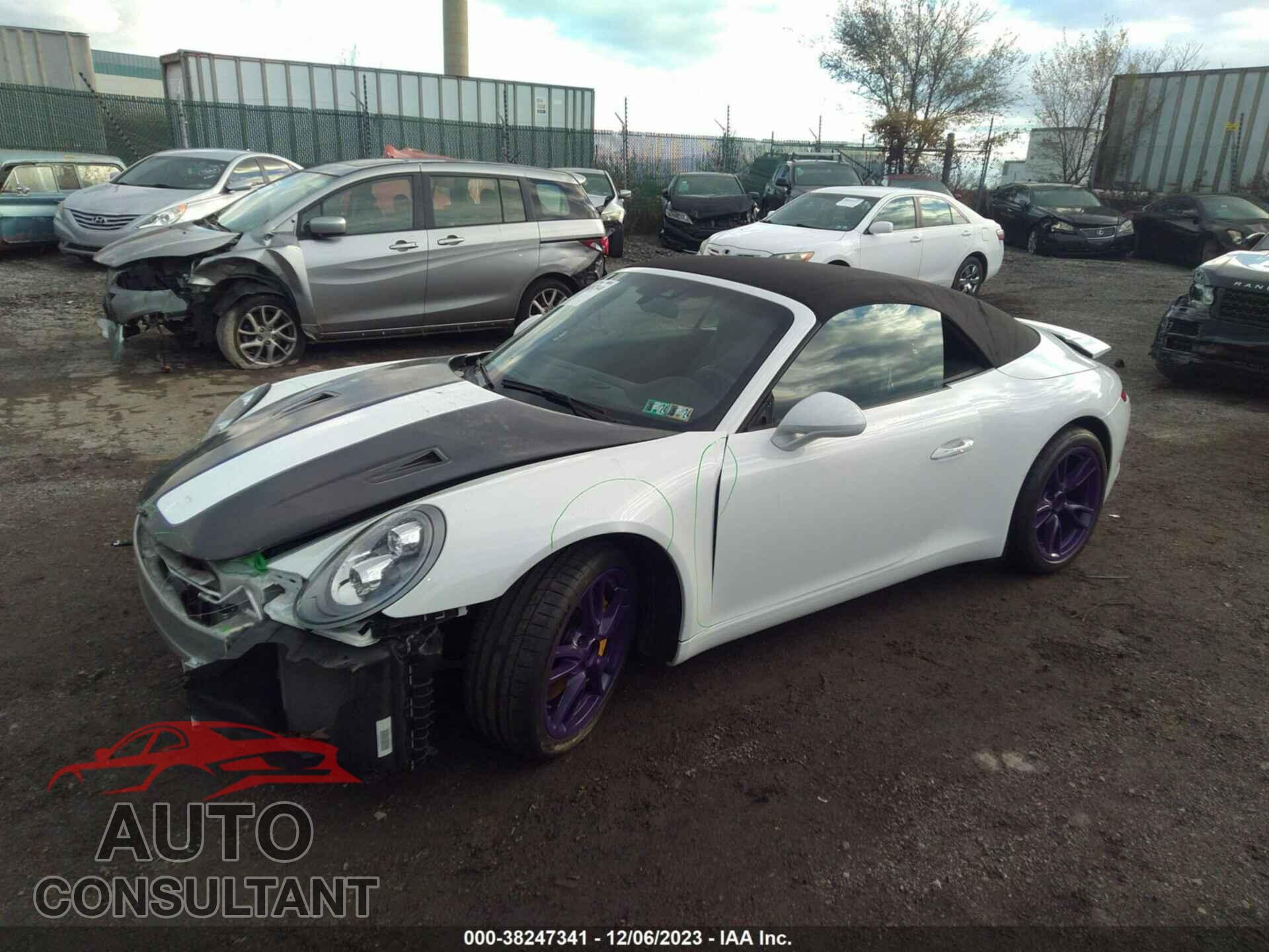 PORSCHE 911 2017 - WP0CB2A97HS155810