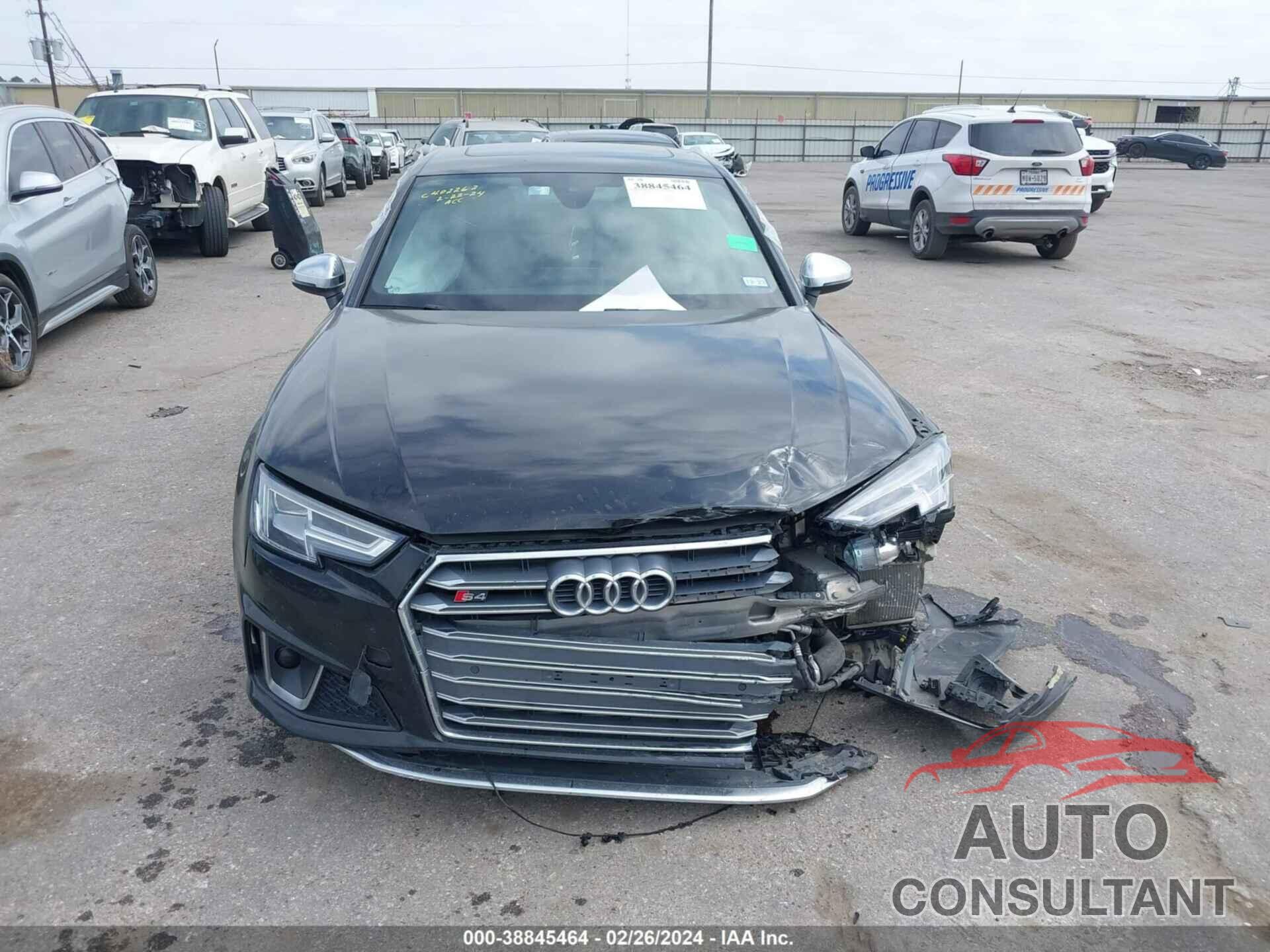 AUDI S4 2019 - WAUB4AF40KA035208