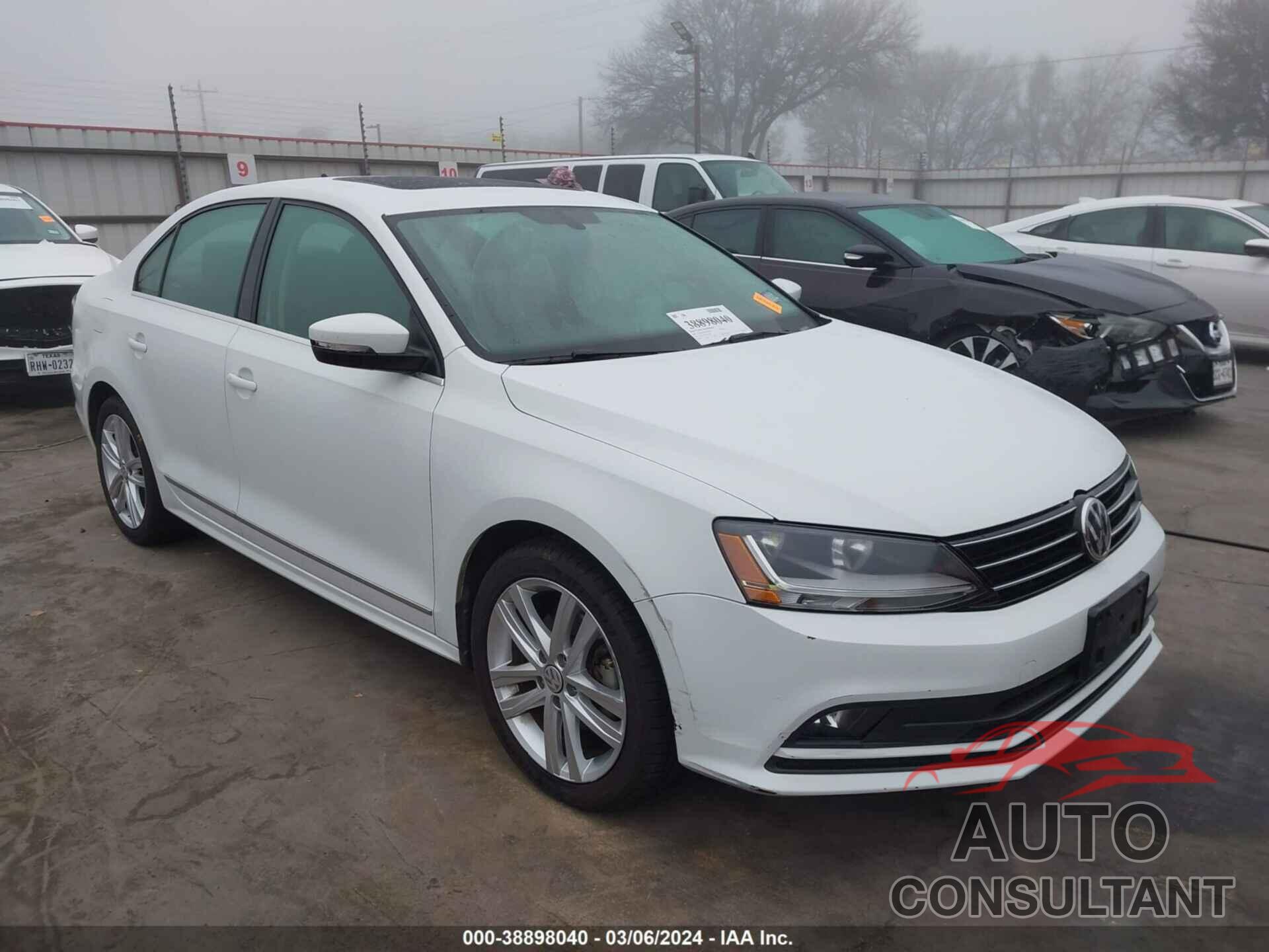 VOLKSWAGEN JETTA 2017 - 3VWL17AJ0HM415447