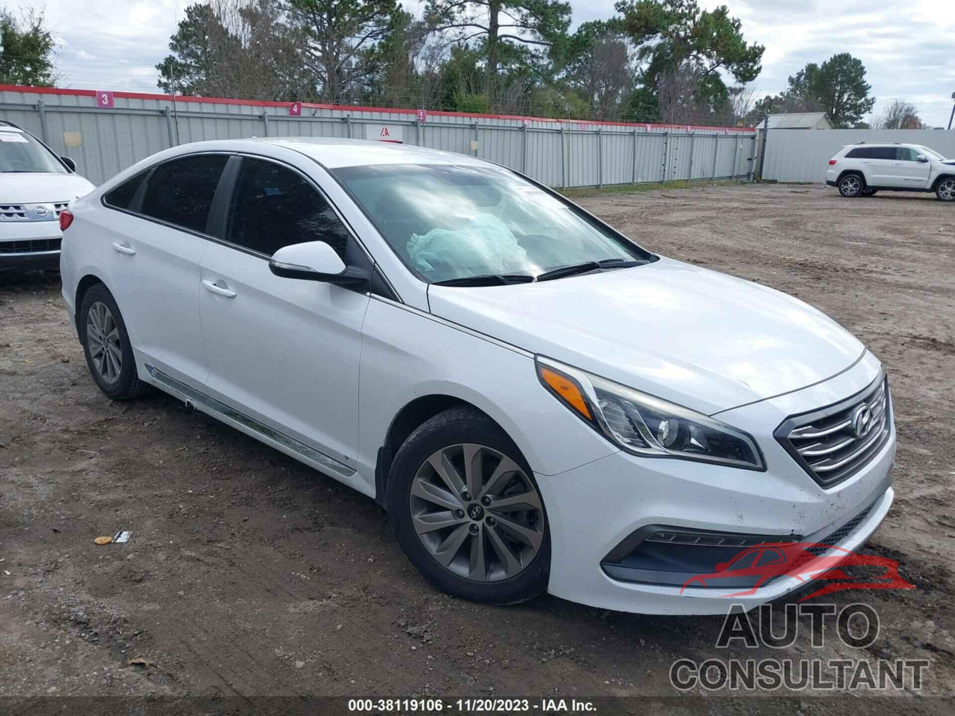 HYUNDAI SONATA 2017 - 5NPE34AF6HH477148