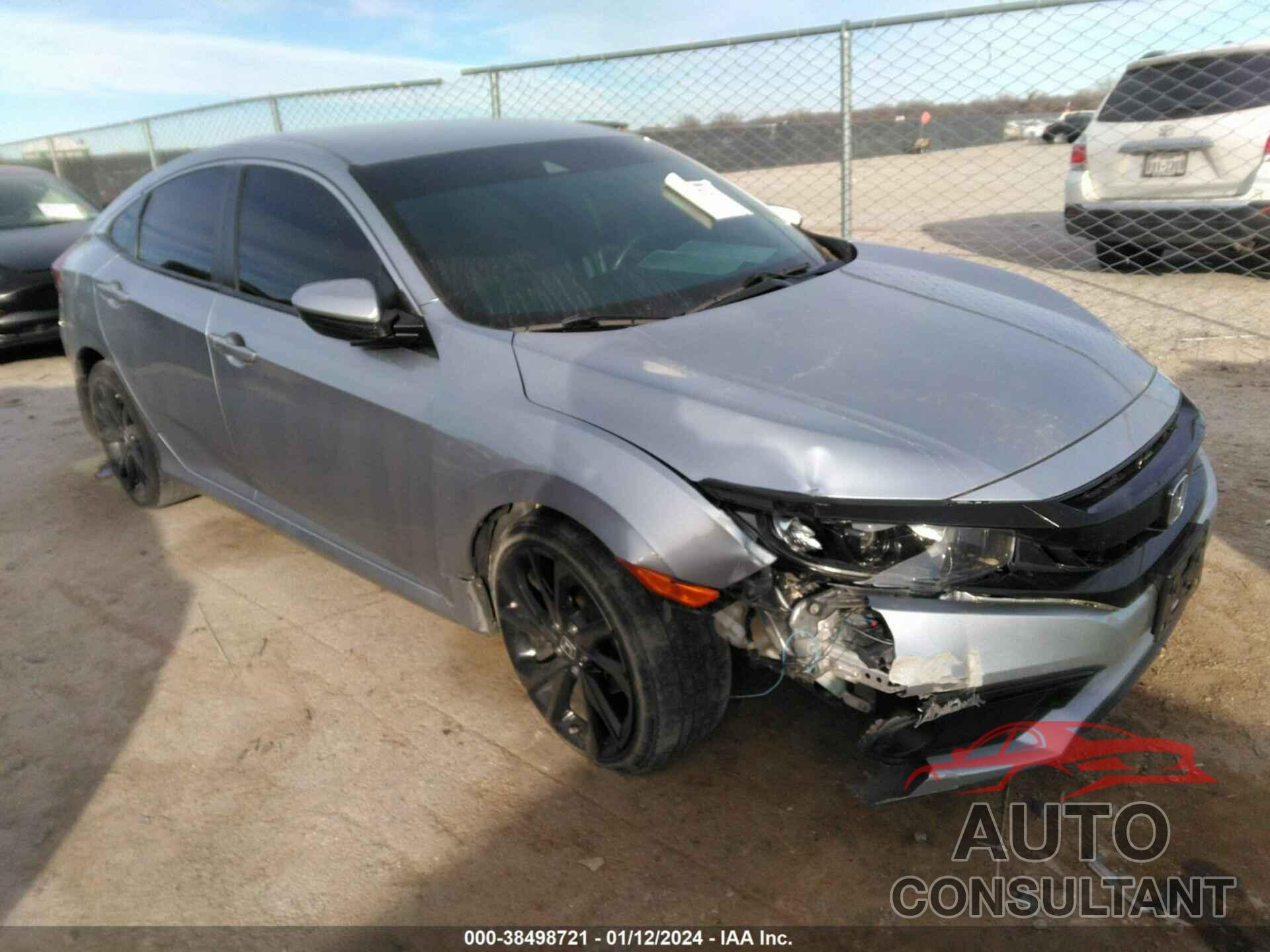 HONDA CIVIC 2020 - 19XFC2F86LE020260