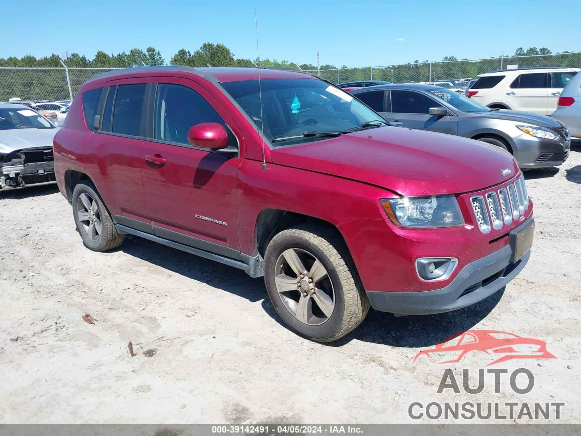 JEEP COMPASS 2017 - 1C4NJDEB1HD176175