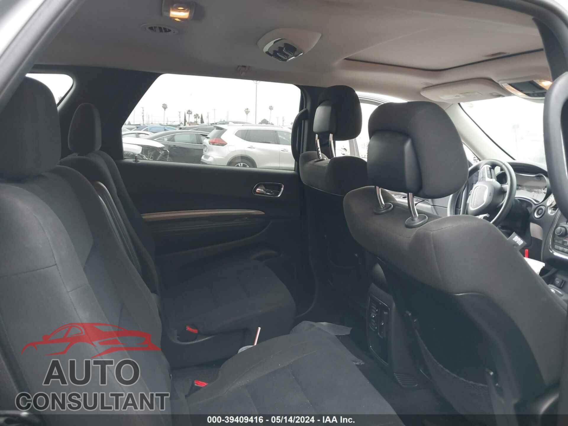 DODGE DURANGO 2017 - 1C4RDJAG4HC881082