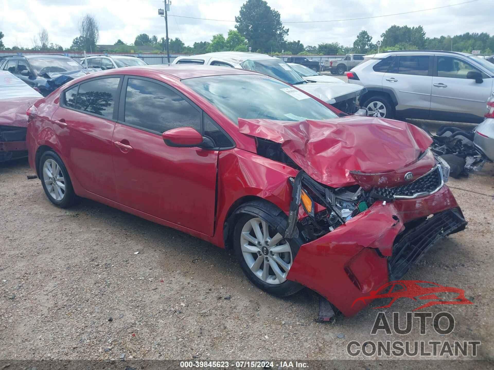 KIA FORTE 2017 - 3KPFL4A76HE150685