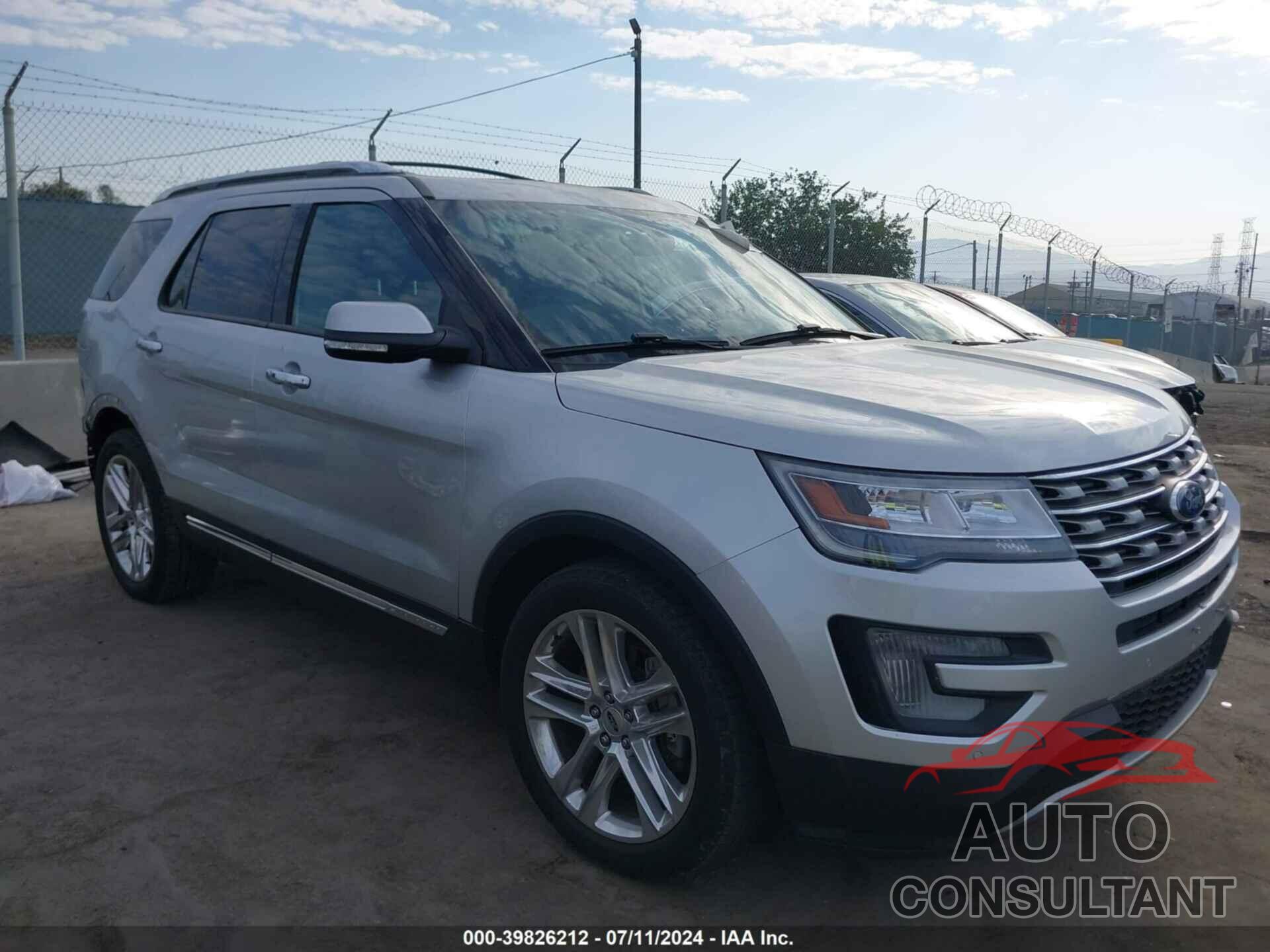 FORD EXPLORER 2017 - 1FM5K7F88HGD42039