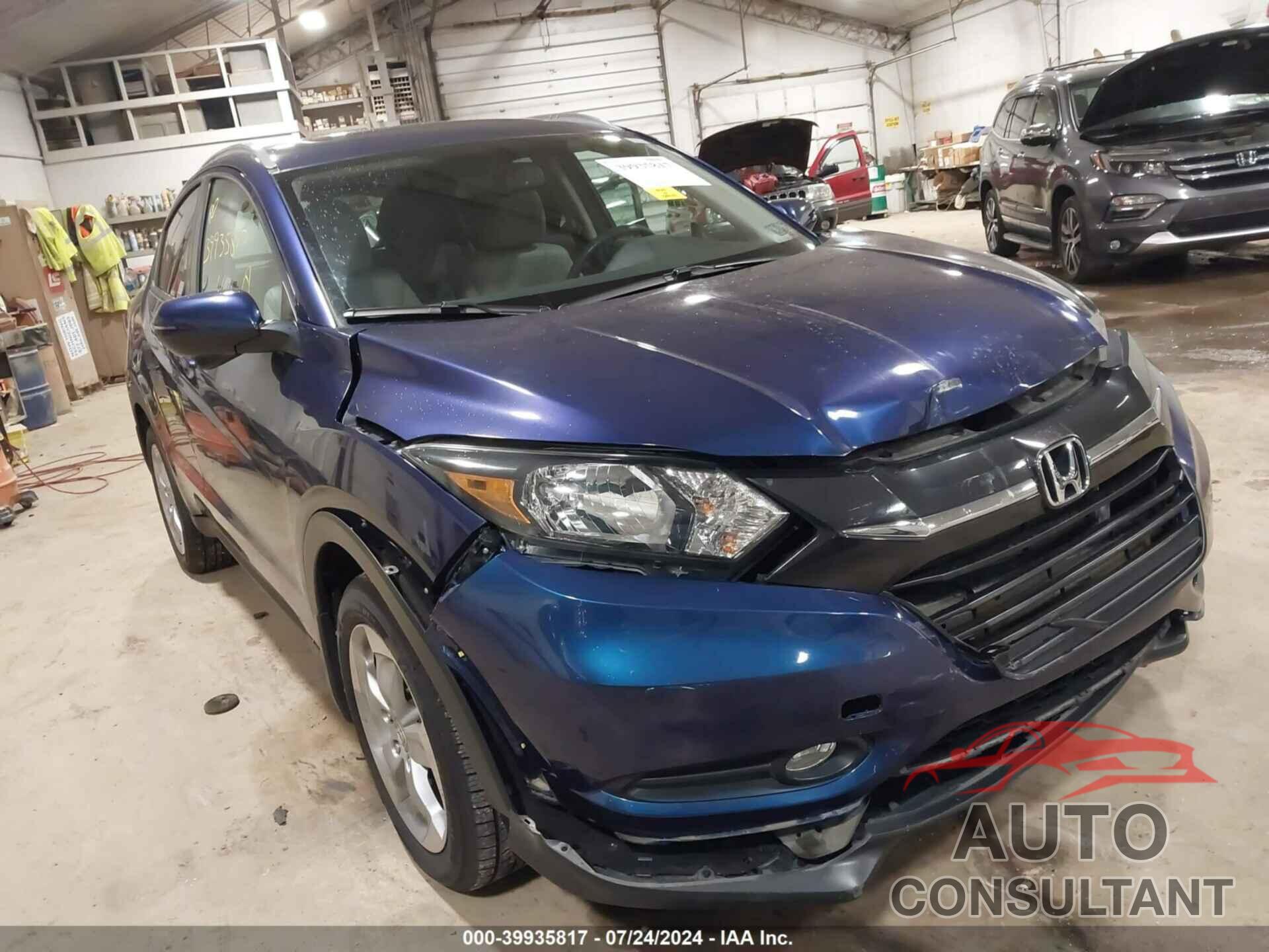 HONDA HR-V 2016 - 3CZRU6H71GM736690