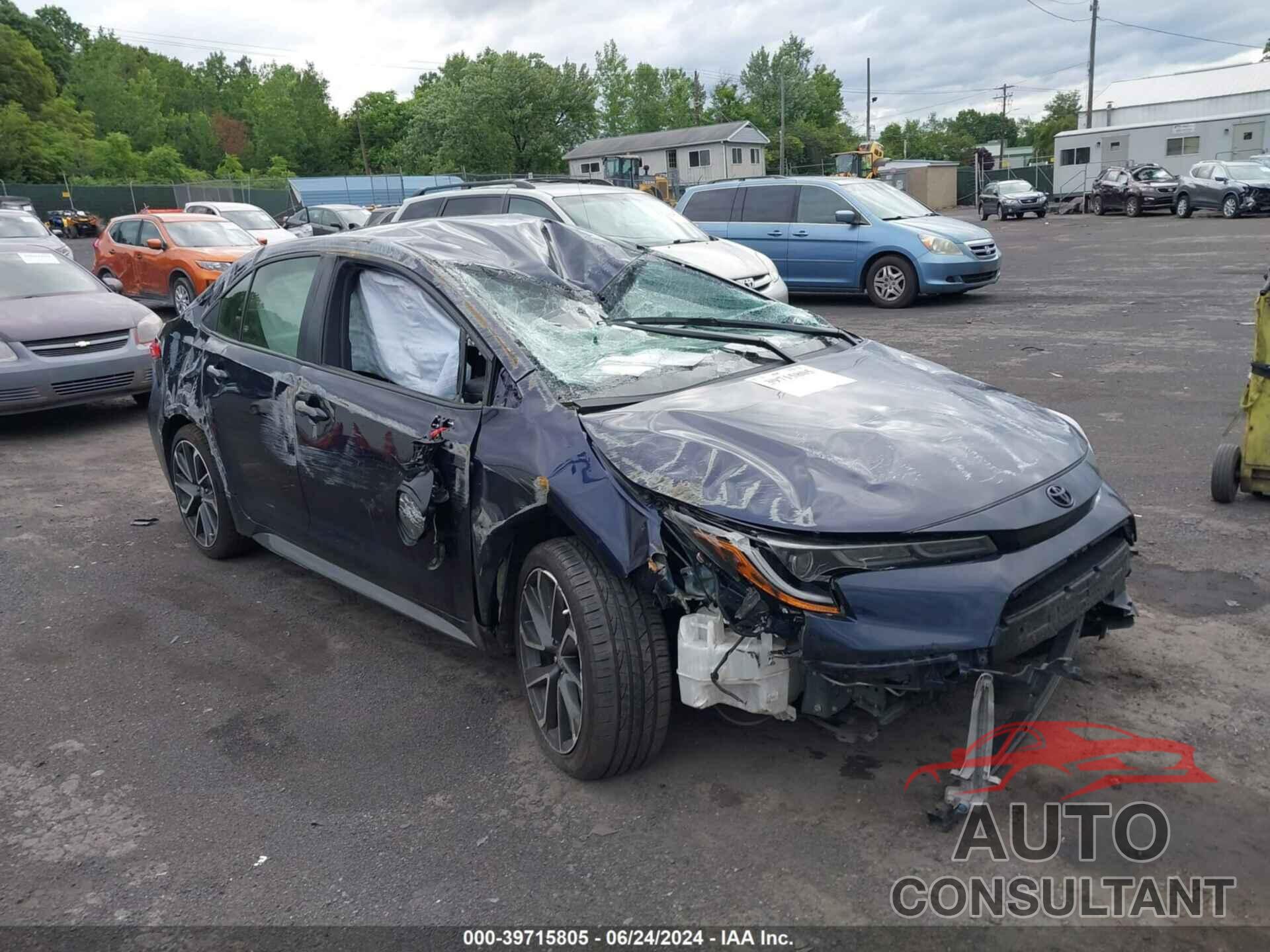TOYOTA COROLLA 2021 - JTDS4MCE9MJ071242