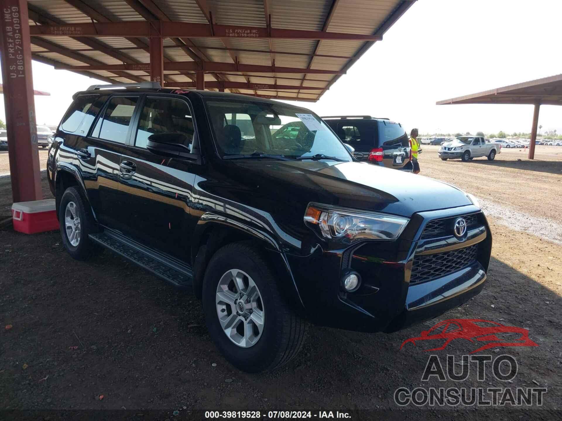 TOYOTA 4RUNNER 2018 - JTEZU5JR4J5171369