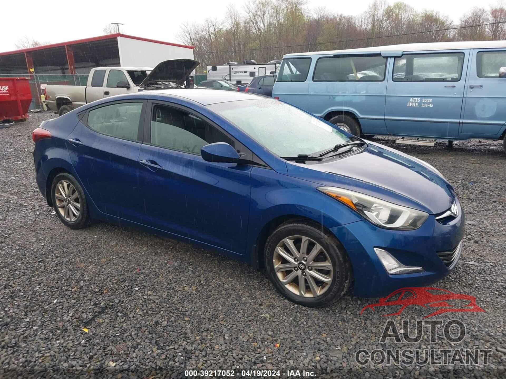 HYUNDAI ELANTRA 2016 - 5NPDH4AE4GH655108