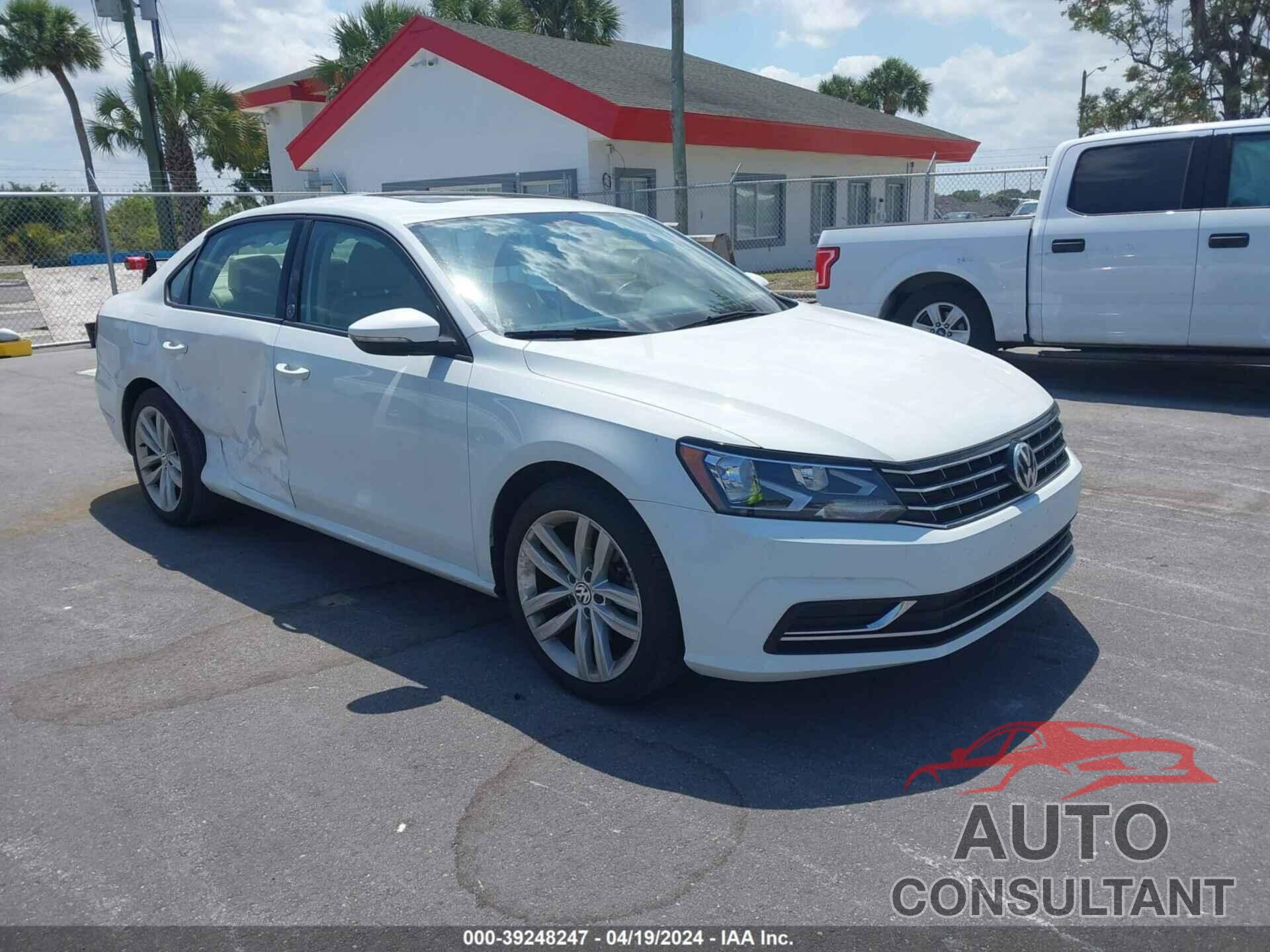 VOLKSWAGEN PASSAT 2019 - 1VWLA7A36KC008081